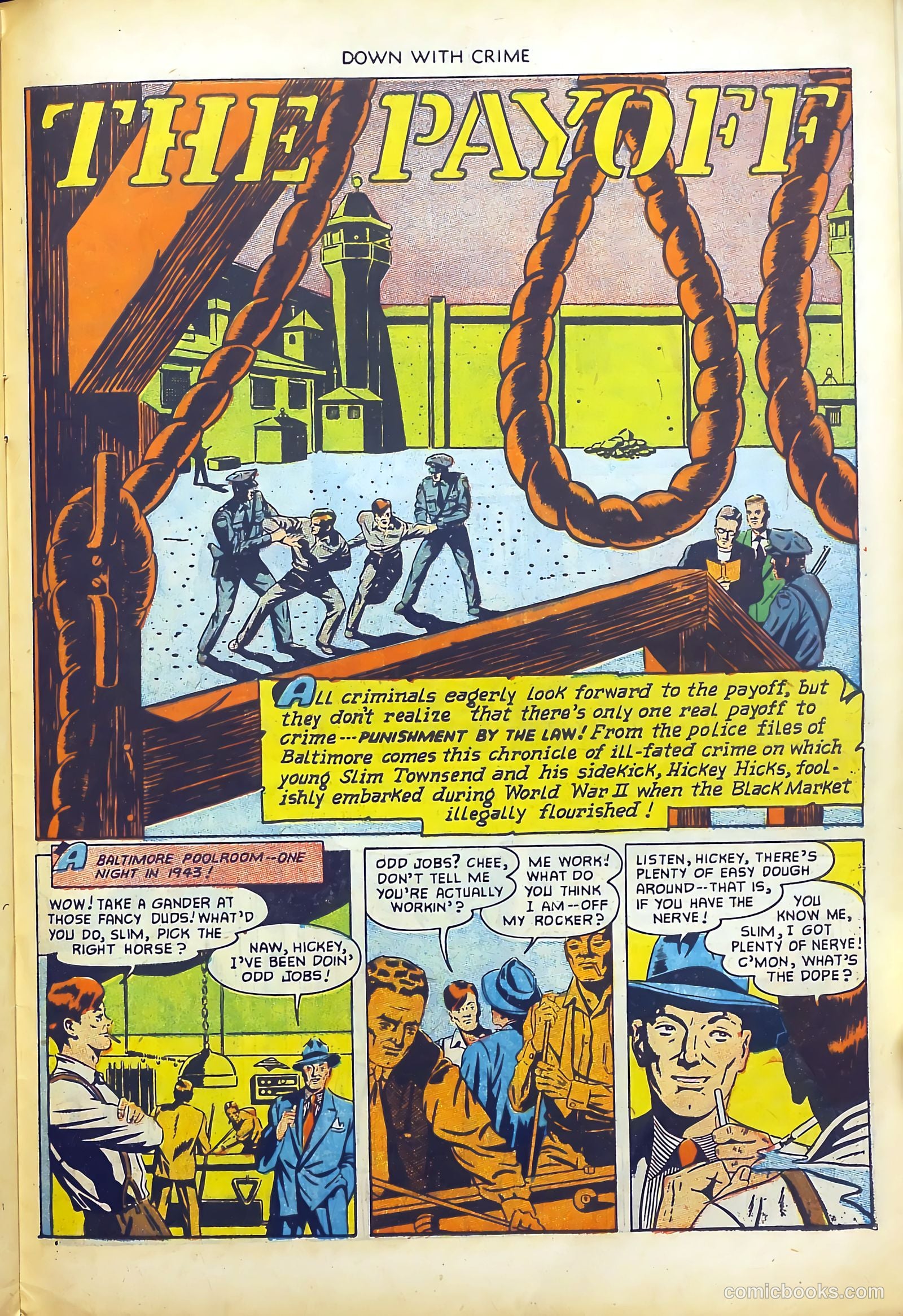 Down with Crime #7 (1952) — page 27 of 36
