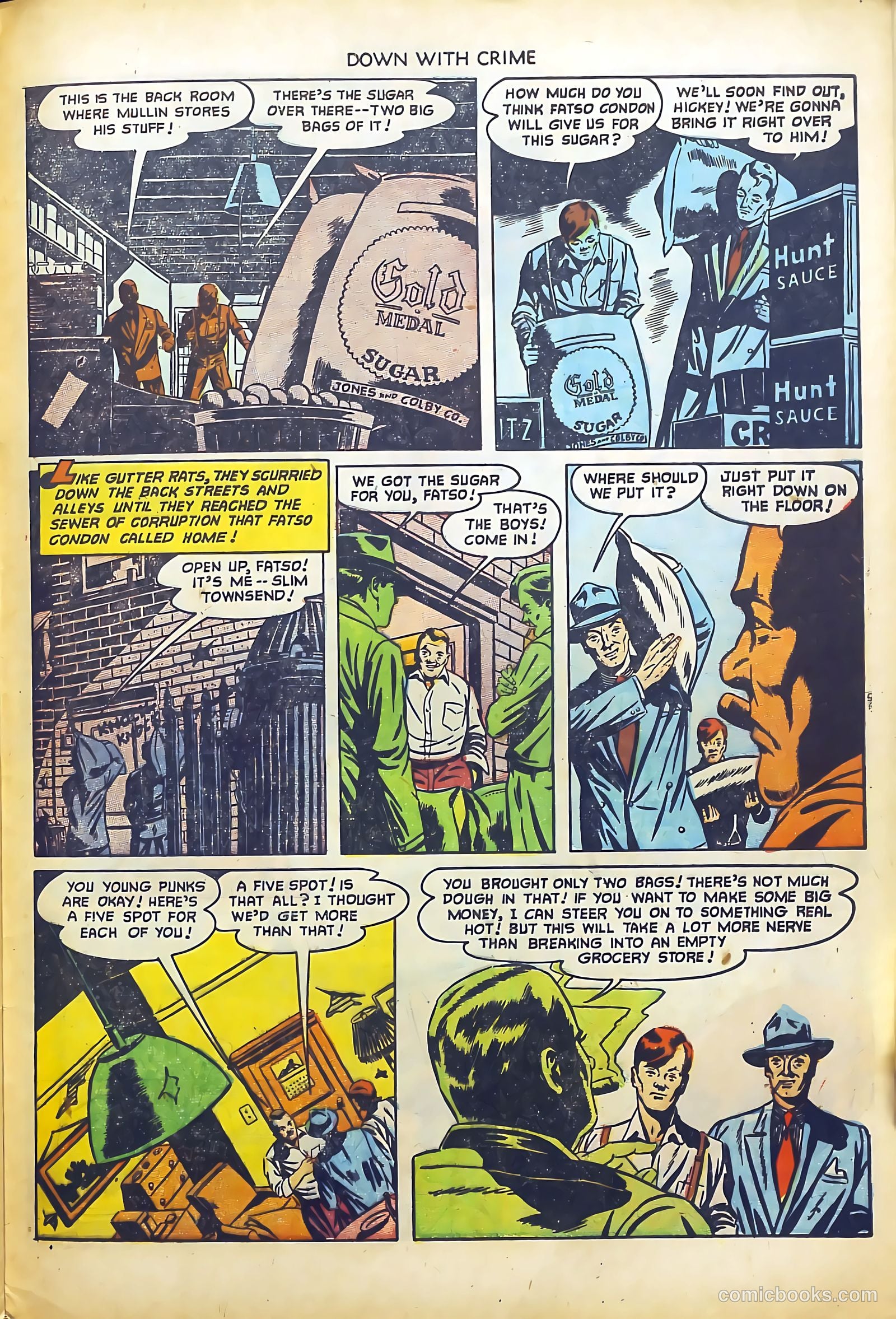 Down with Crime #7 (1952) — page 29 of 36
