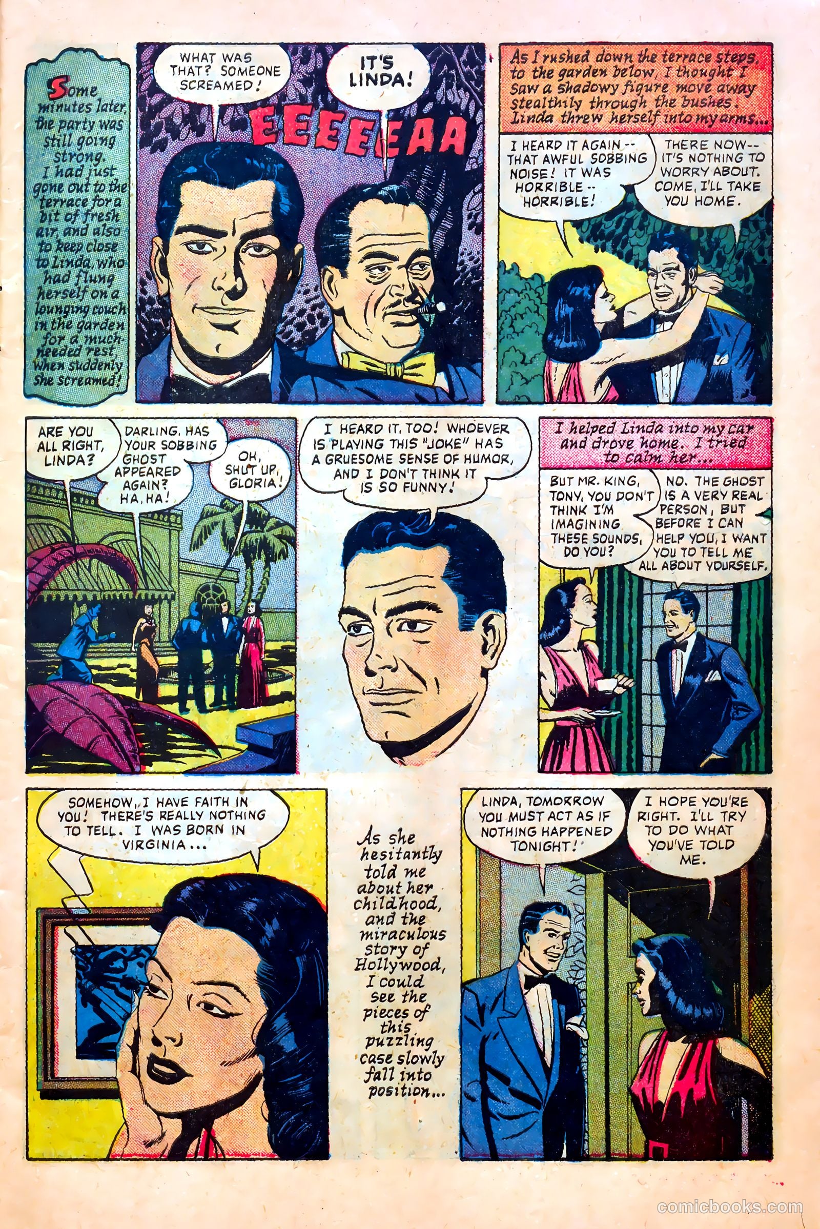 Dr. Anthony King, Hollywood Love Doctor #1 (1952) — page 6 of 37