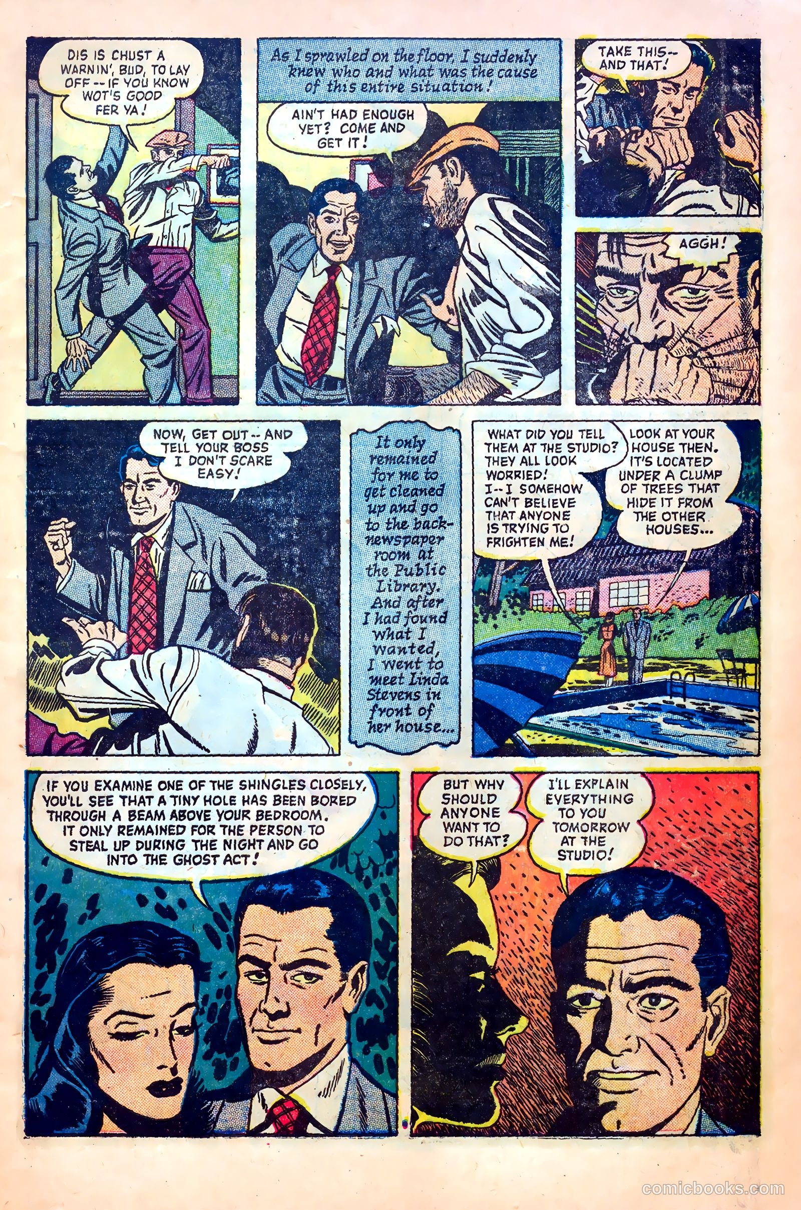 Dr. Anthony King, Hollywood Love Doctor #1 (1952) — page 8 of 37