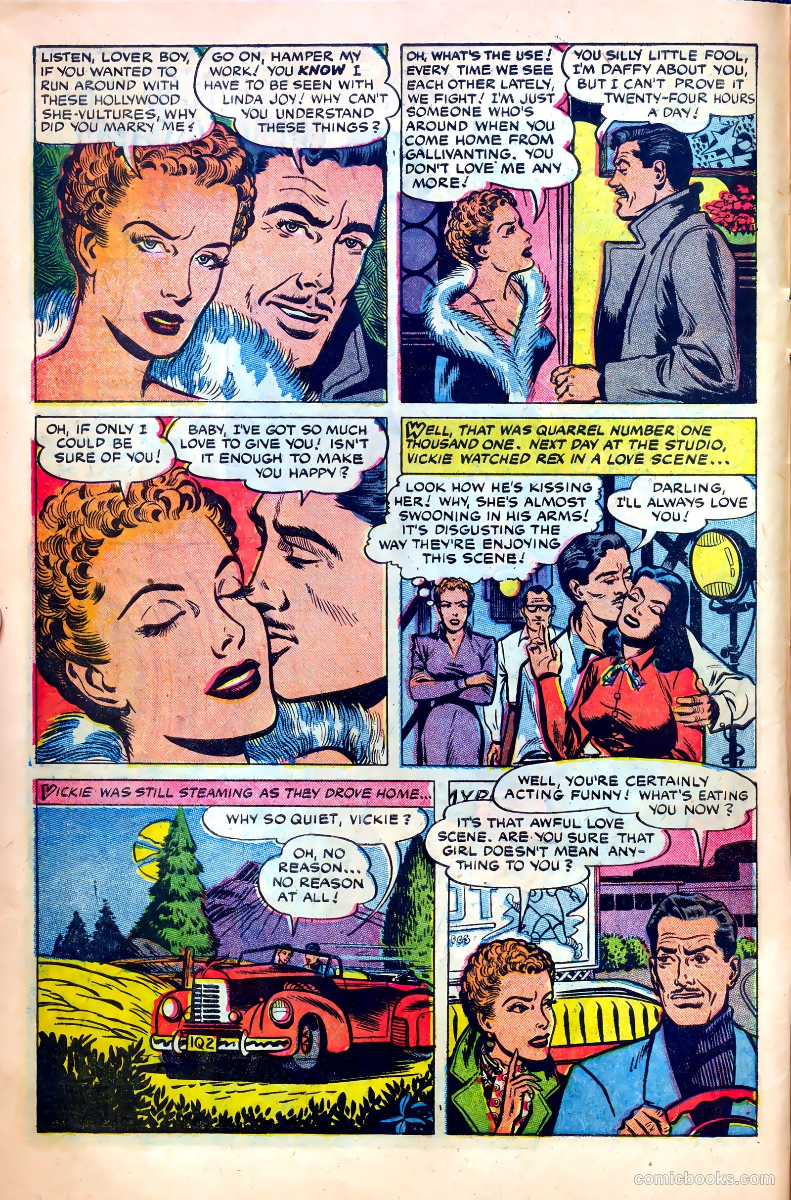 Dr. Anthony King, Hollywood Love Doctor #1 (1952) — page 11 of 37
