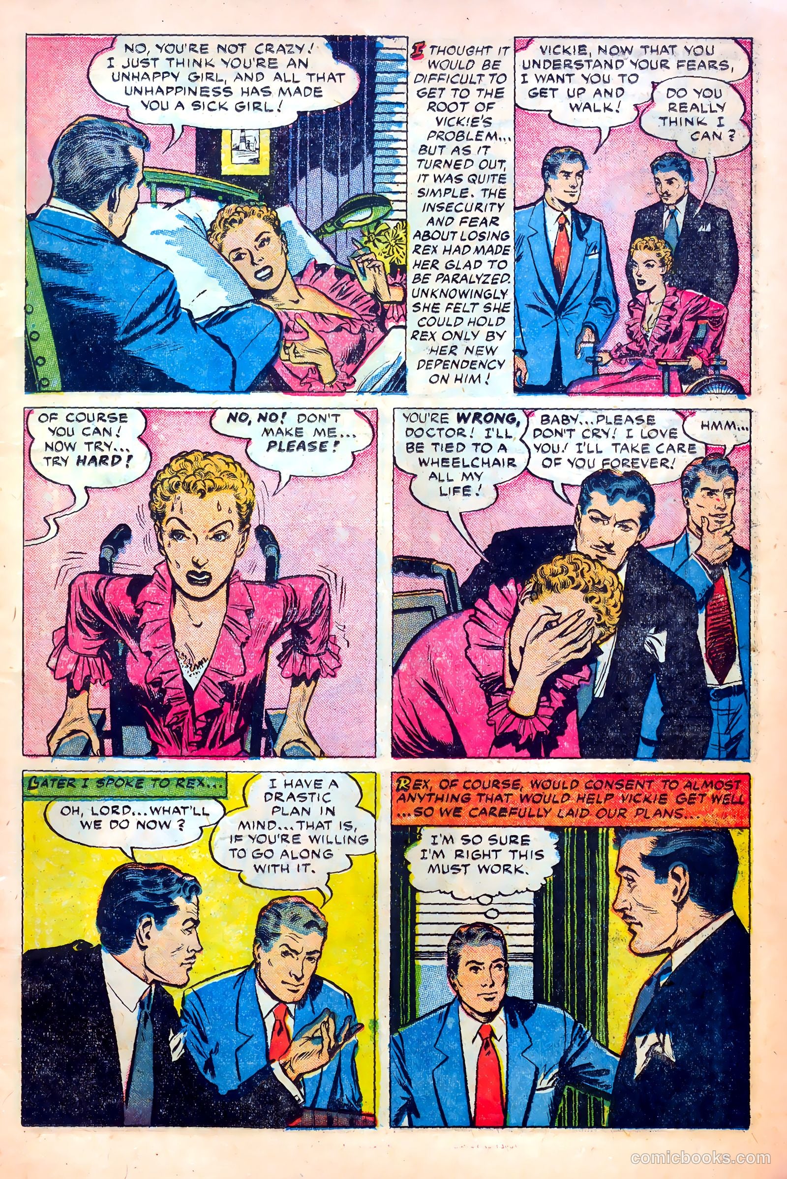 Dr. Anthony King, Hollywood Love Doctor #1 (1952) — page 14 of 37