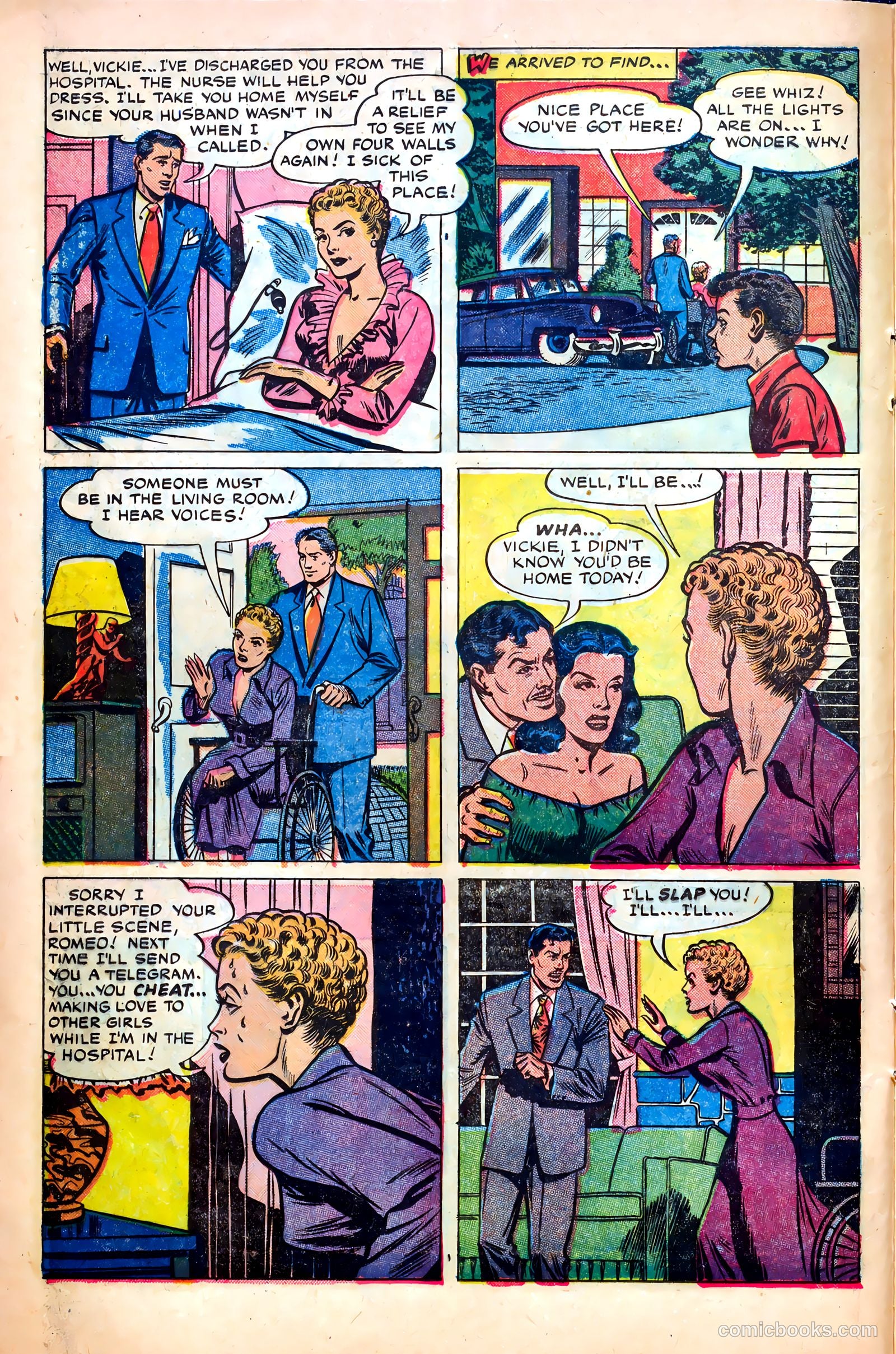 Dr. Anthony King, Hollywood Love Doctor #1 (1952) — page 15 of 37