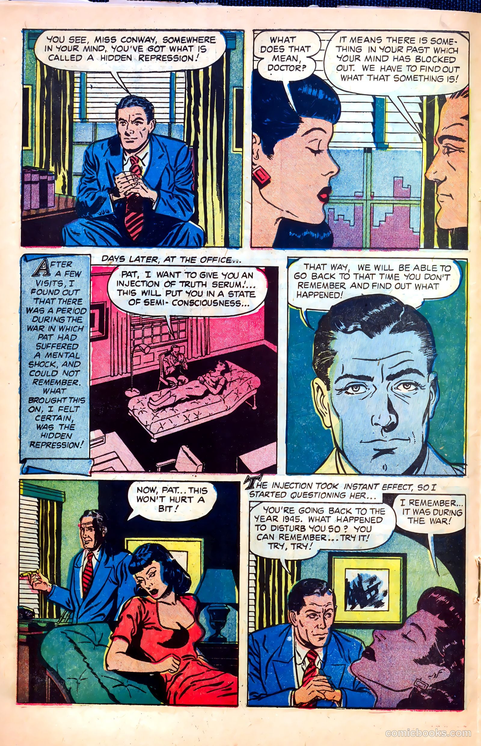Dr. Anthony King, Hollywood Love Doctor #1 (1952) — page 19 of 37