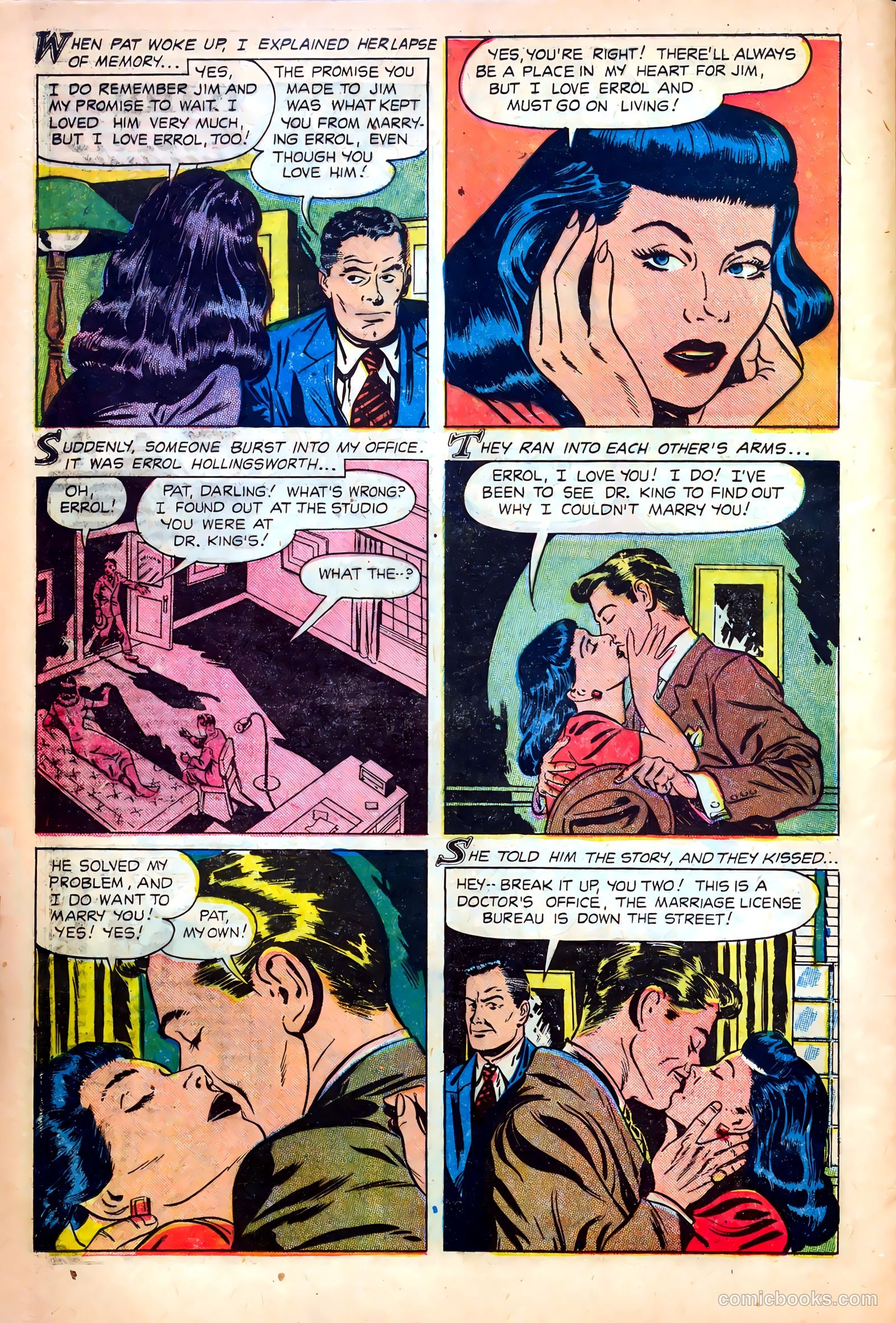 Dr. Anthony King, Hollywood Love Doctor #1 (1952) — page 23 of 37