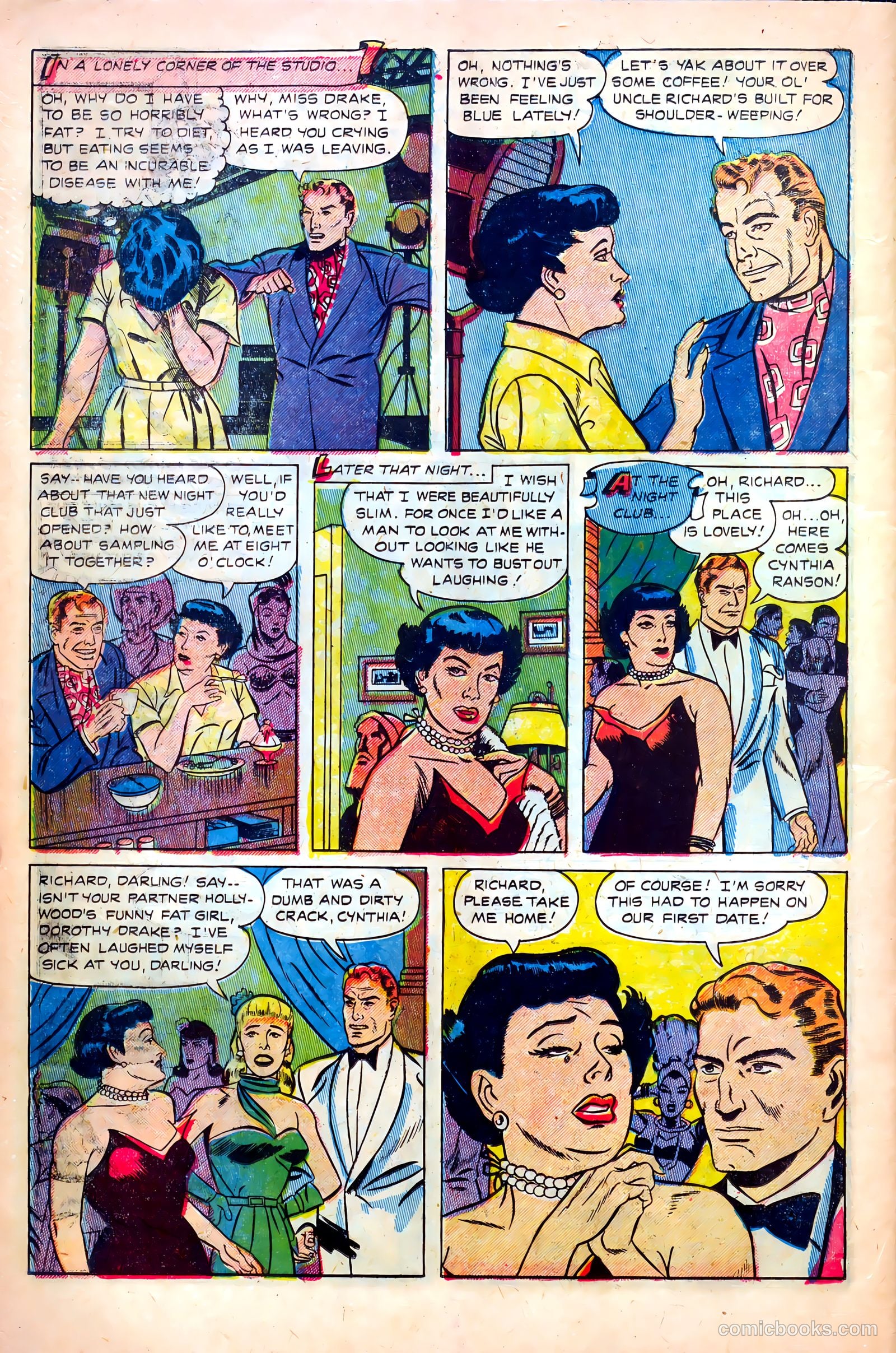 Dr. Anthony King, Hollywood Love Doctor #1 (1952) — page 25 of 37