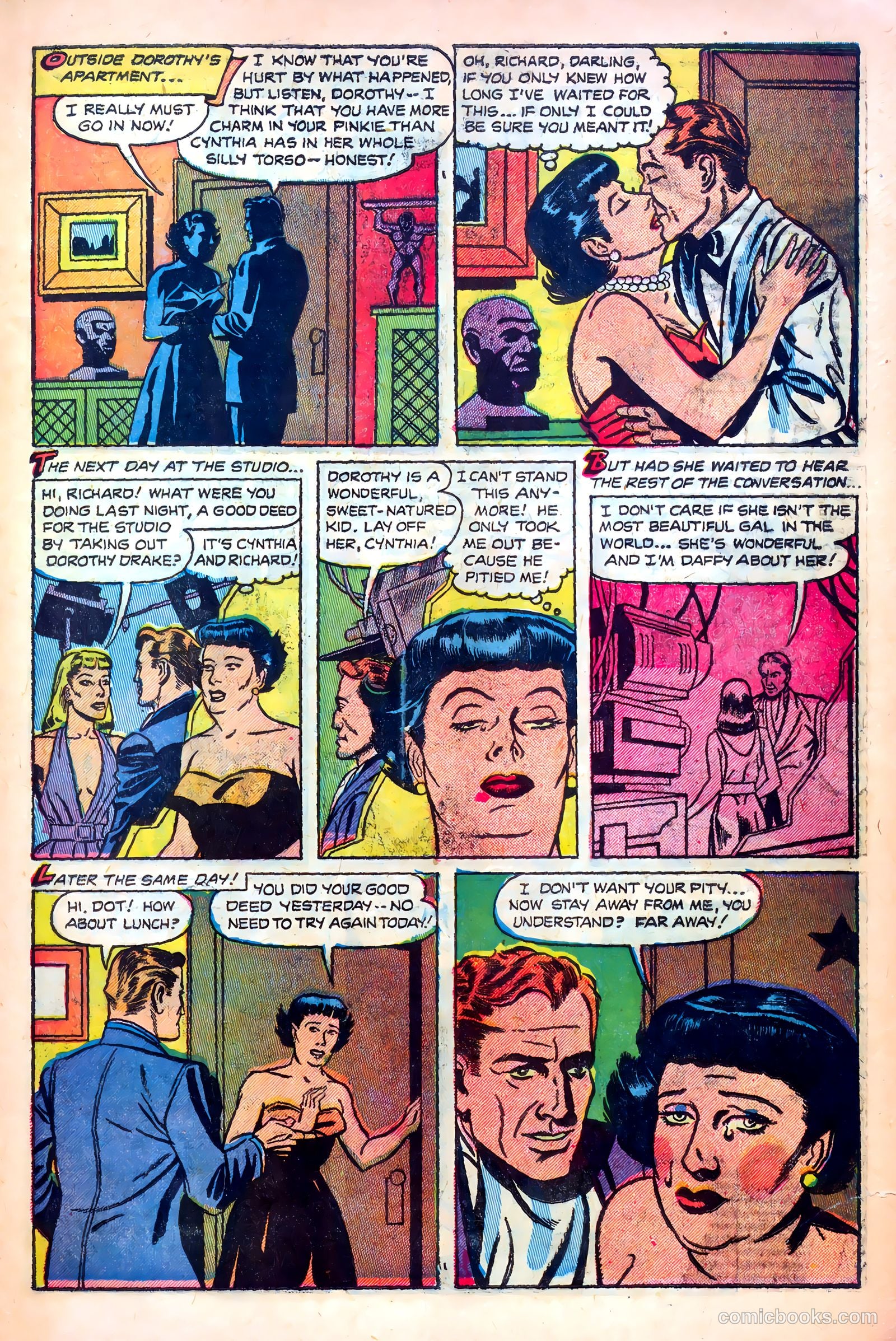Dr. Anthony King, Hollywood Love Doctor #1 (1952) — page 26 of 37