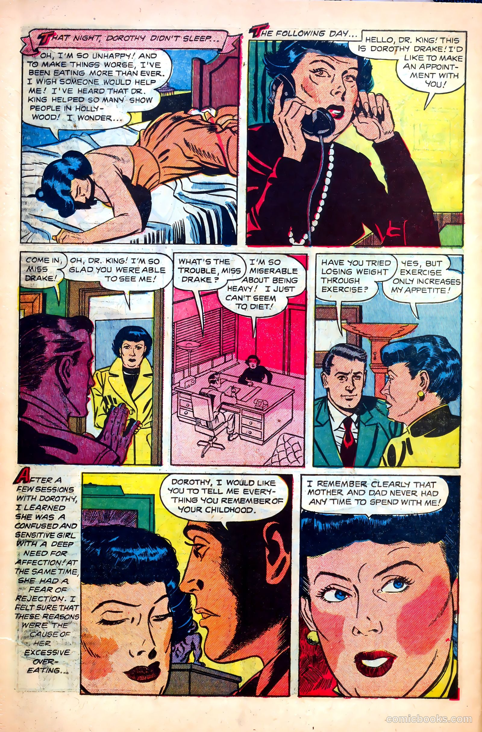 Dr. Anthony King, Hollywood Love Doctor #1 (1952) — page 27 of 37