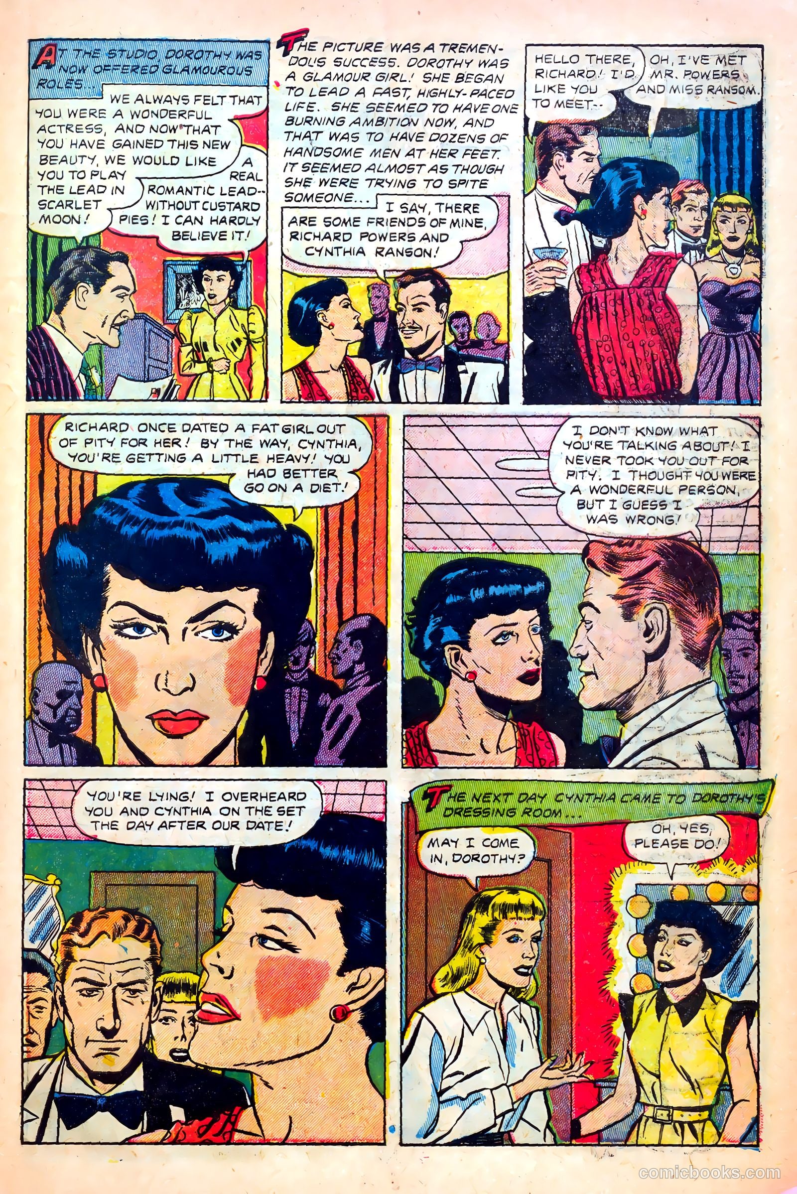 Dr. Anthony King, Hollywood Love Doctor #1 (1952) — page 30 of 37