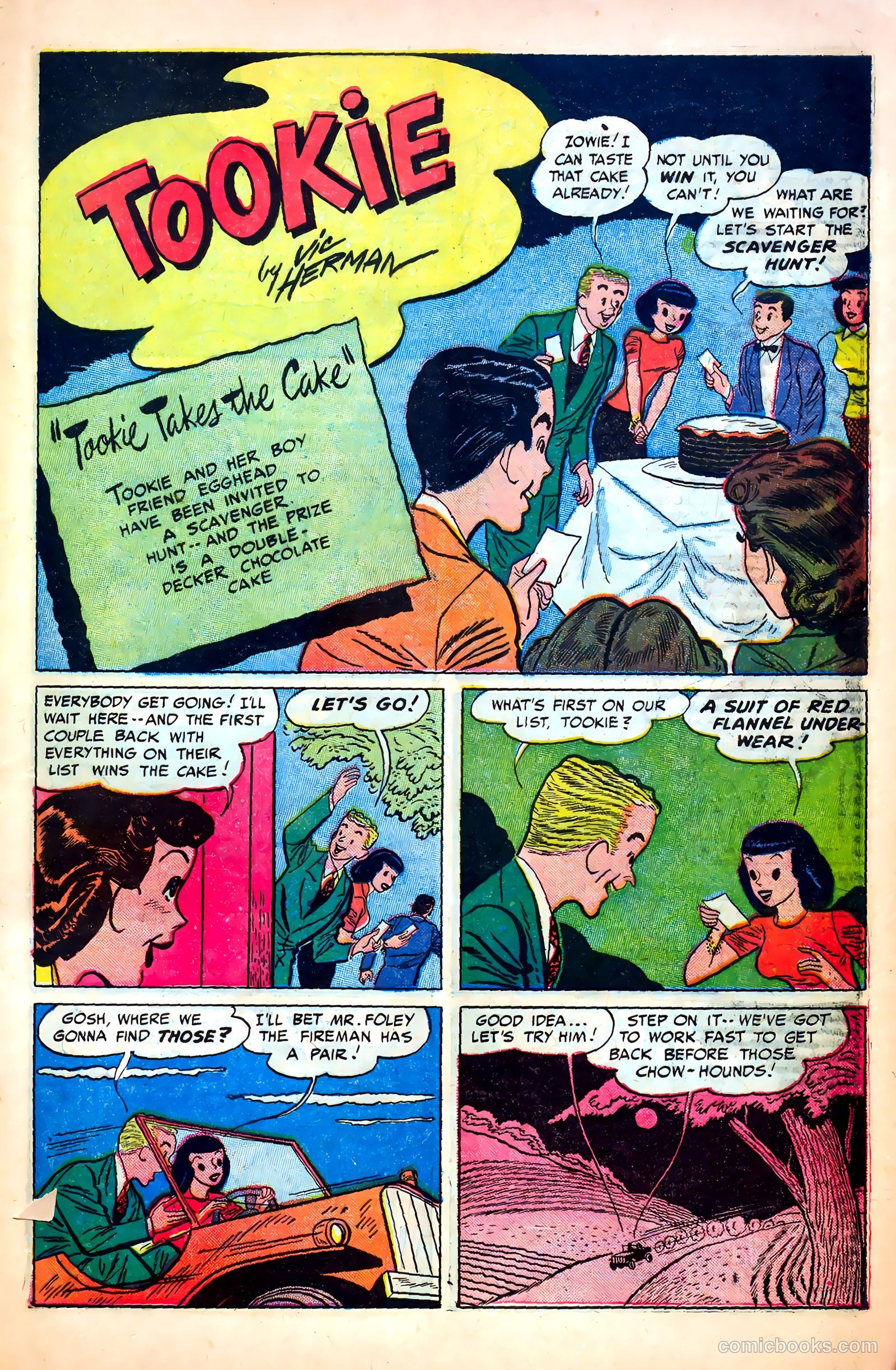 Dr. Anthony King, Hollywood Love Doctor #1 (1952) — page 32 of 37