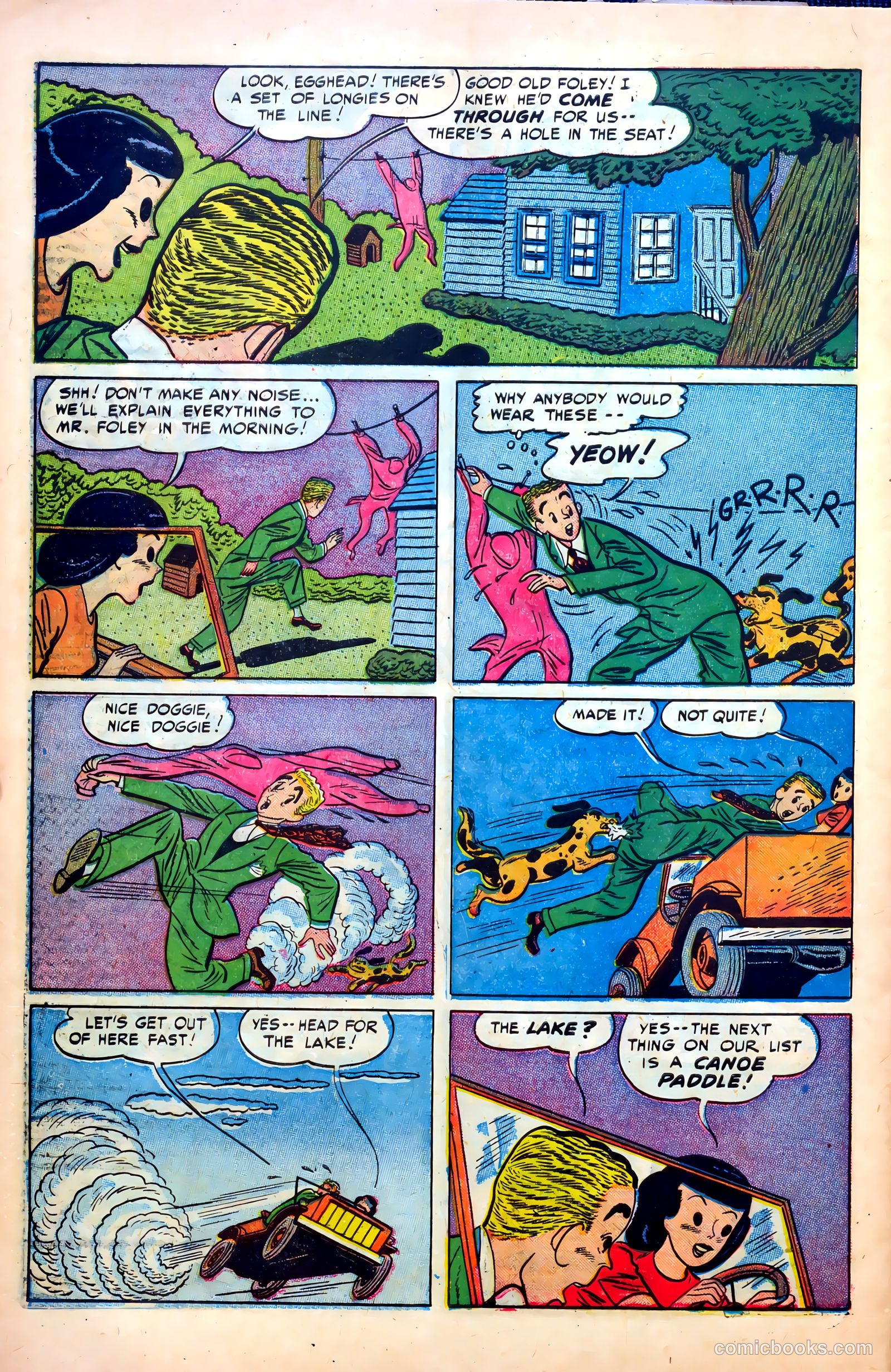 Dr. Anthony King, Hollywood Love Doctor #1 (1952) — page 33 of 37