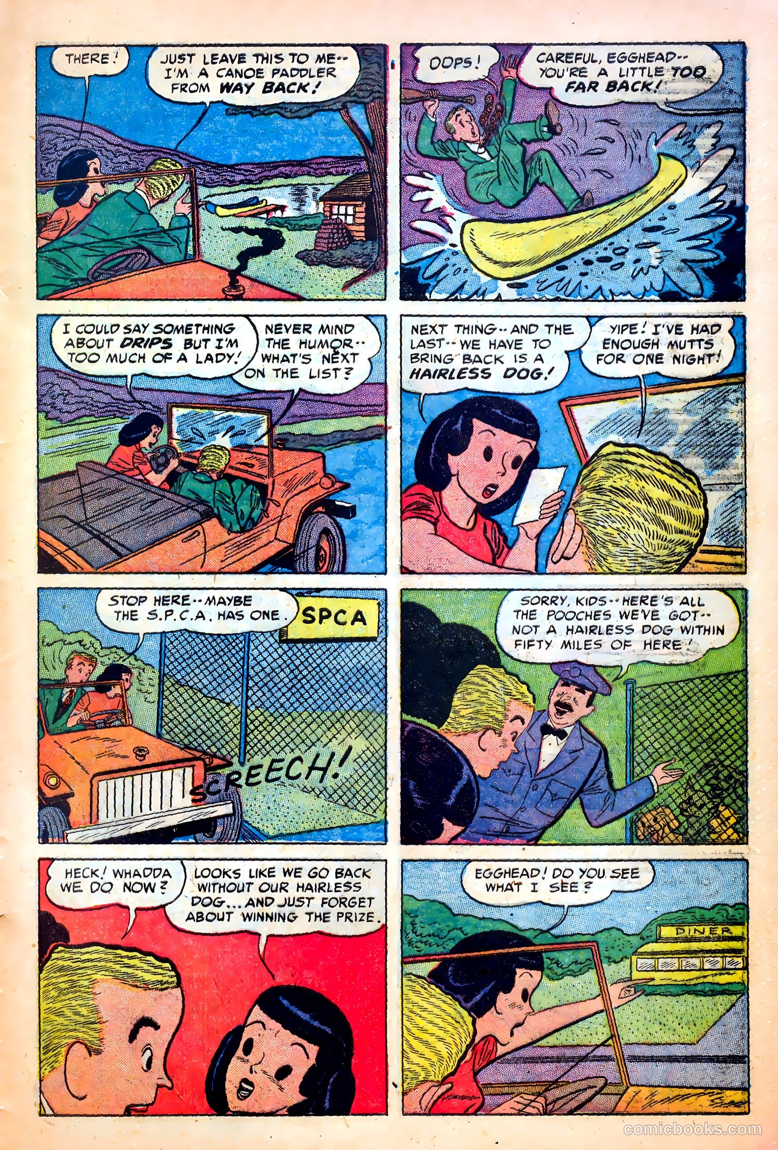 Dr. Anthony King, Hollywood Love Doctor #1 (1952) — page 34 of 37