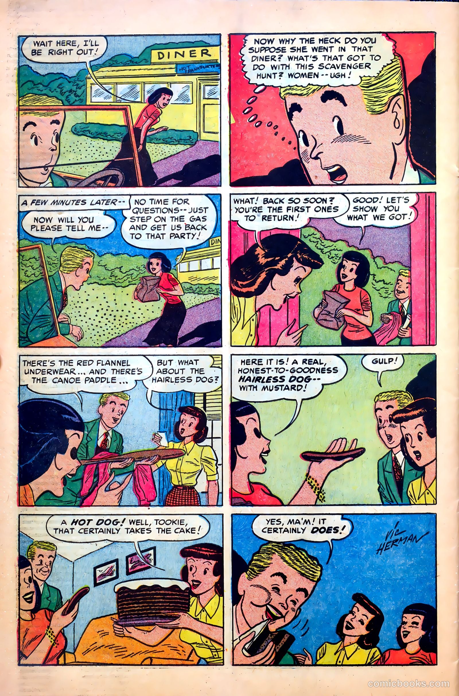 Dr. Anthony King, Hollywood Love Doctor #1 (1952) — page 35 of 37
