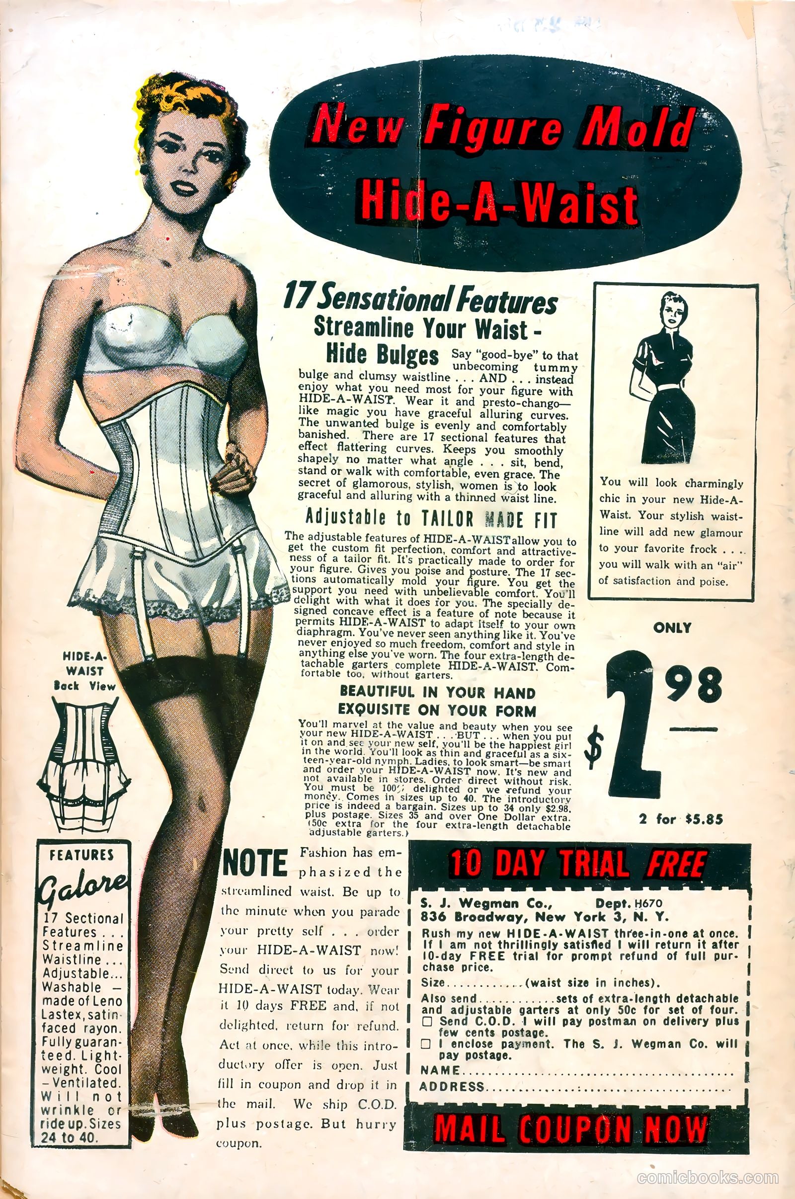 Dr. Anthony King, Hollywood Love Doctor #1 (1952) — page 37 of 37