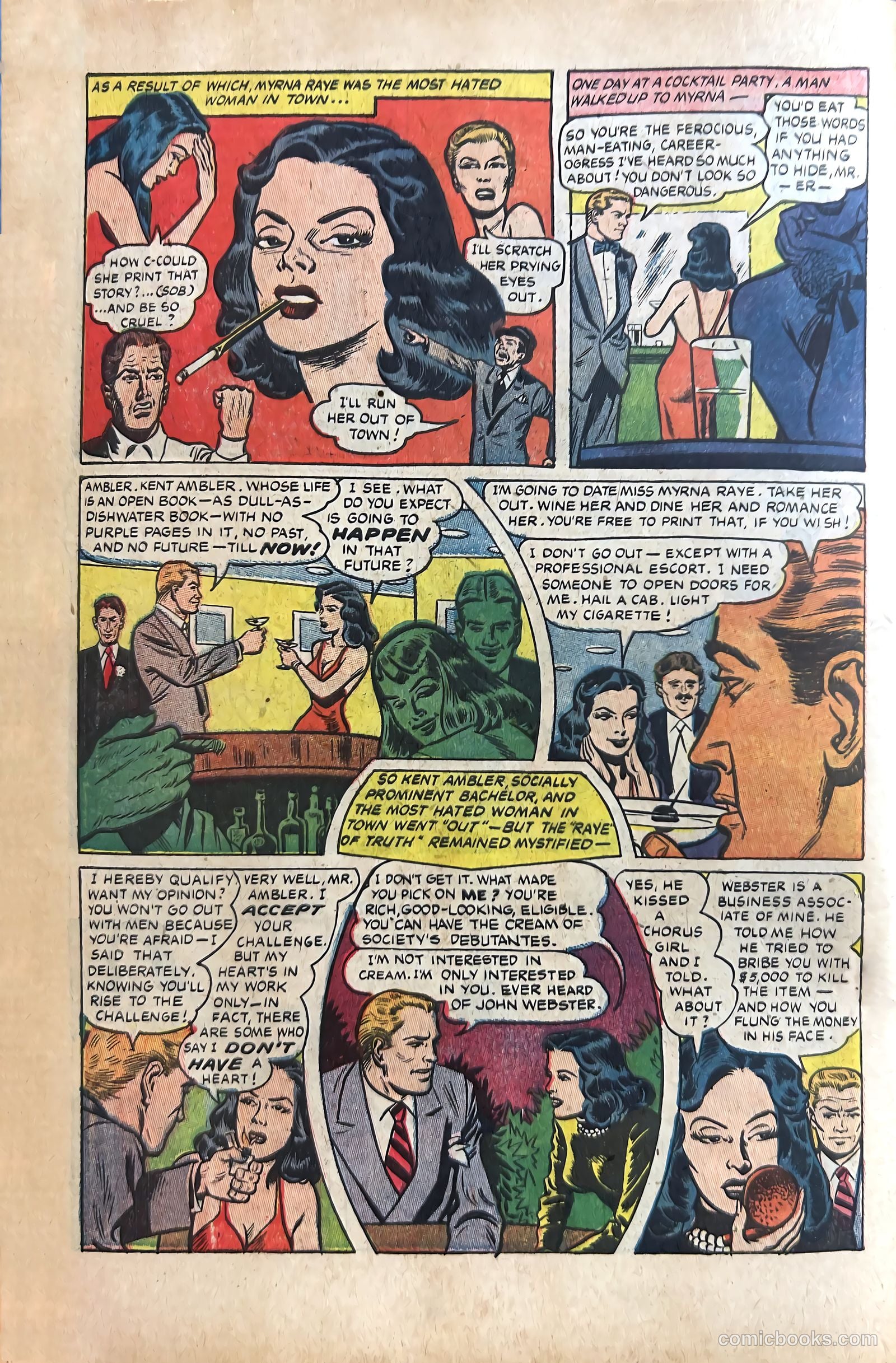 Dr. Anthony King, Hollywood Love Doctor #2 (1953) — page 6 of 36