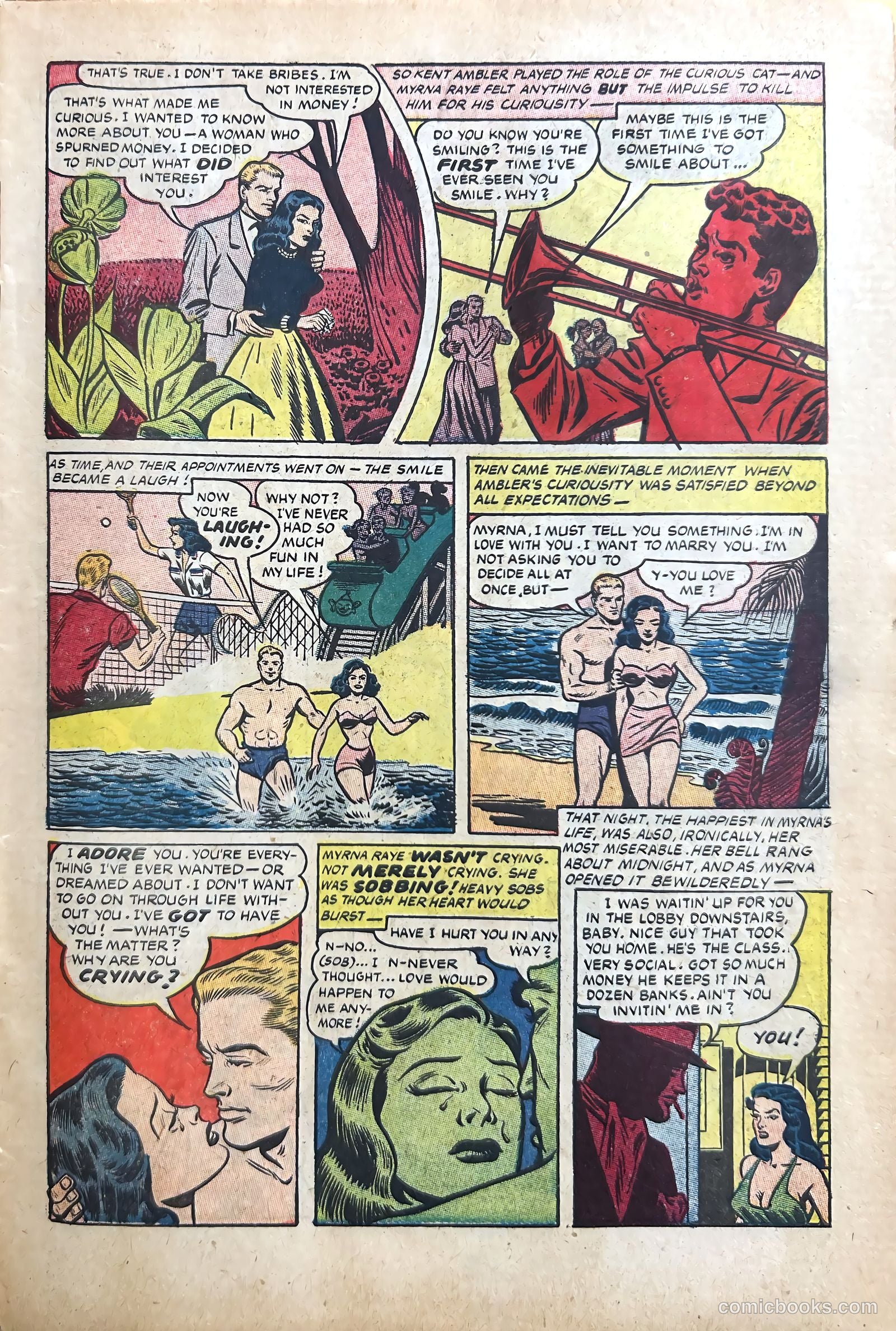 Dr. Anthony King, Hollywood Love Doctor #2 (1953) — page 7 of 36