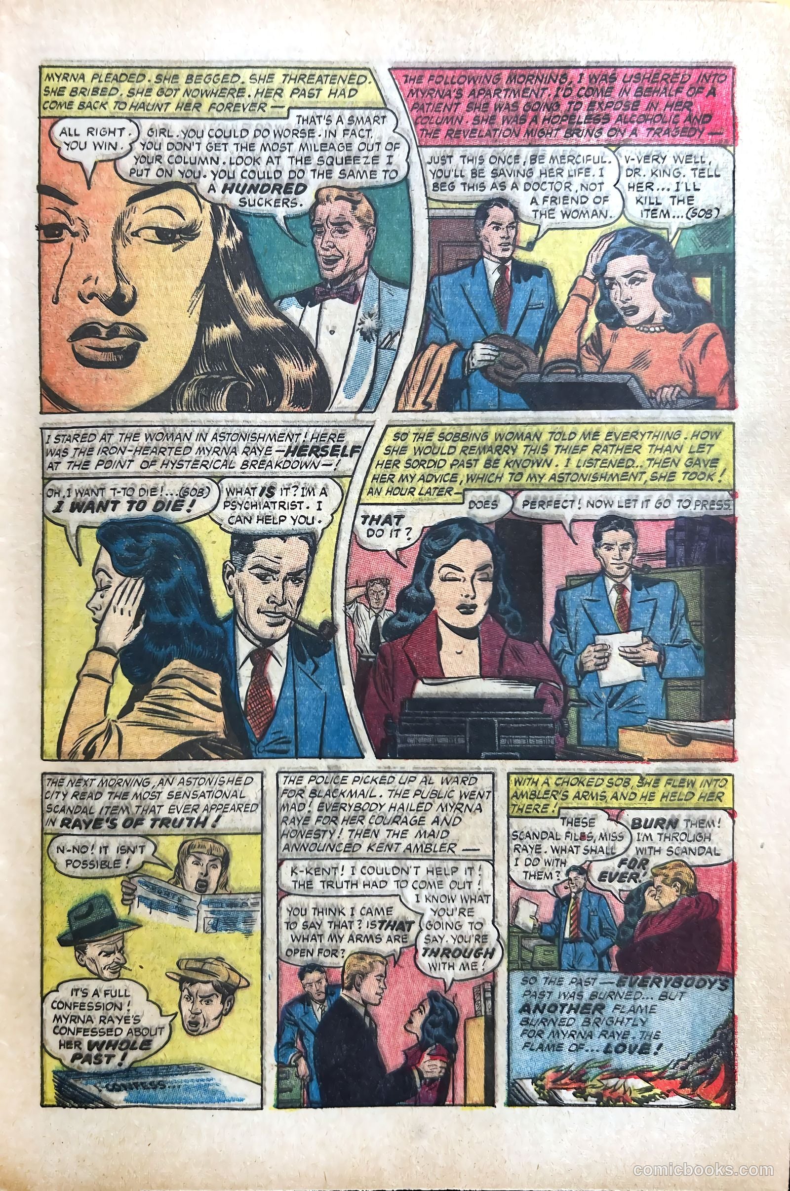 Dr. Anthony King, Hollywood Love Doctor #2 (1953) — page 9 of 36