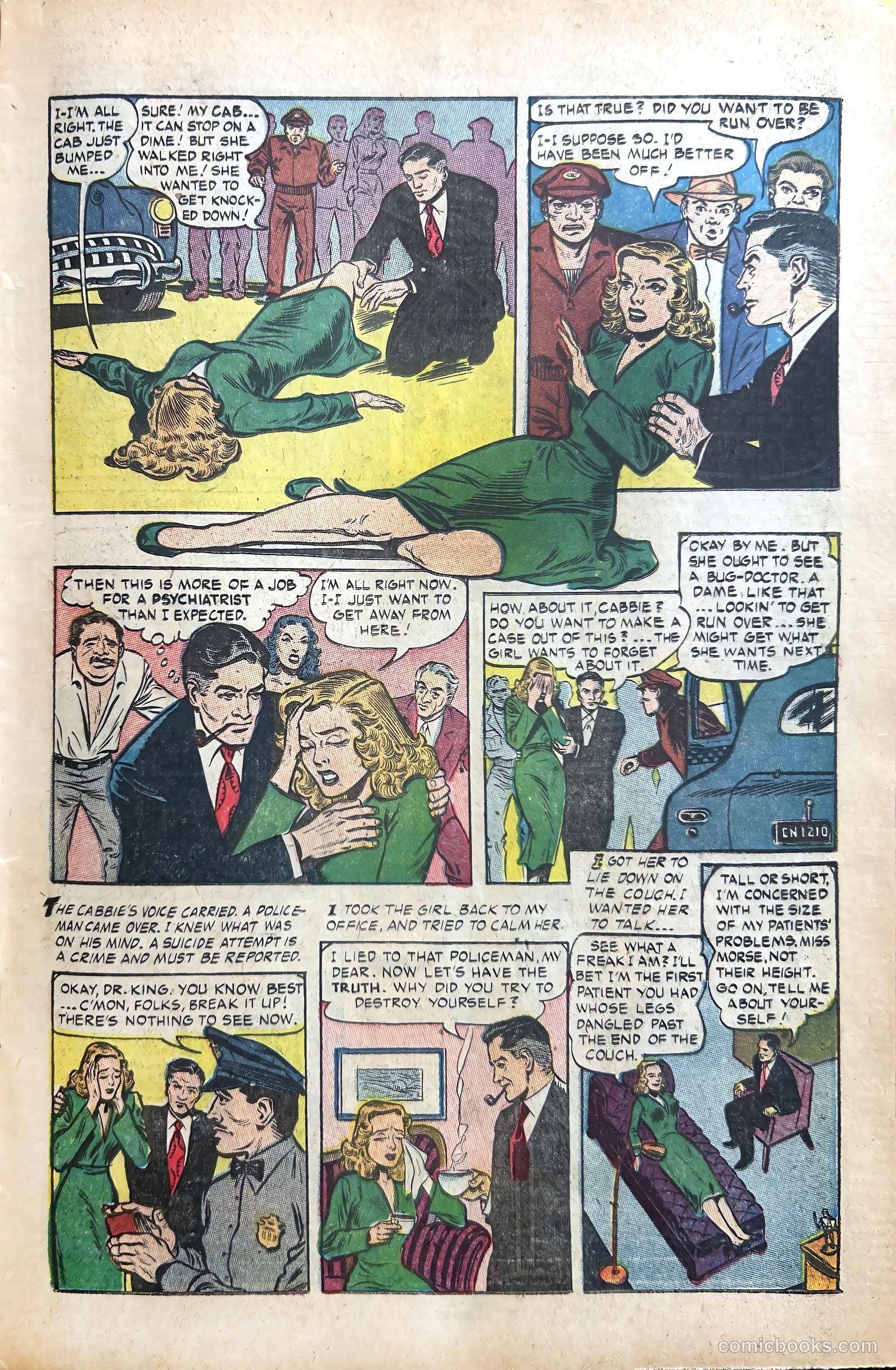 Dr. Anthony King, Hollywood Love Doctor #2 (1953) — page 11 of 36