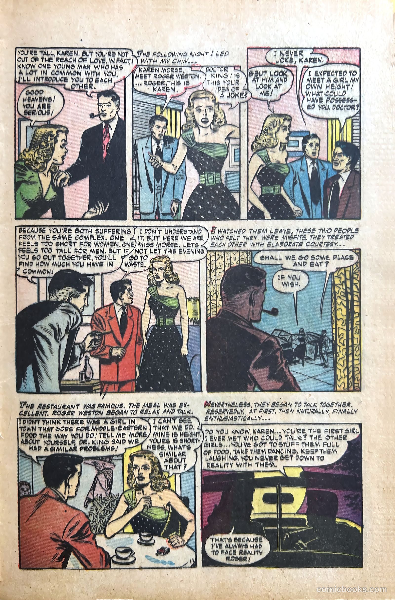 Dr. Anthony King, Hollywood Love Doctor #2 (1953) — page 13 of 36