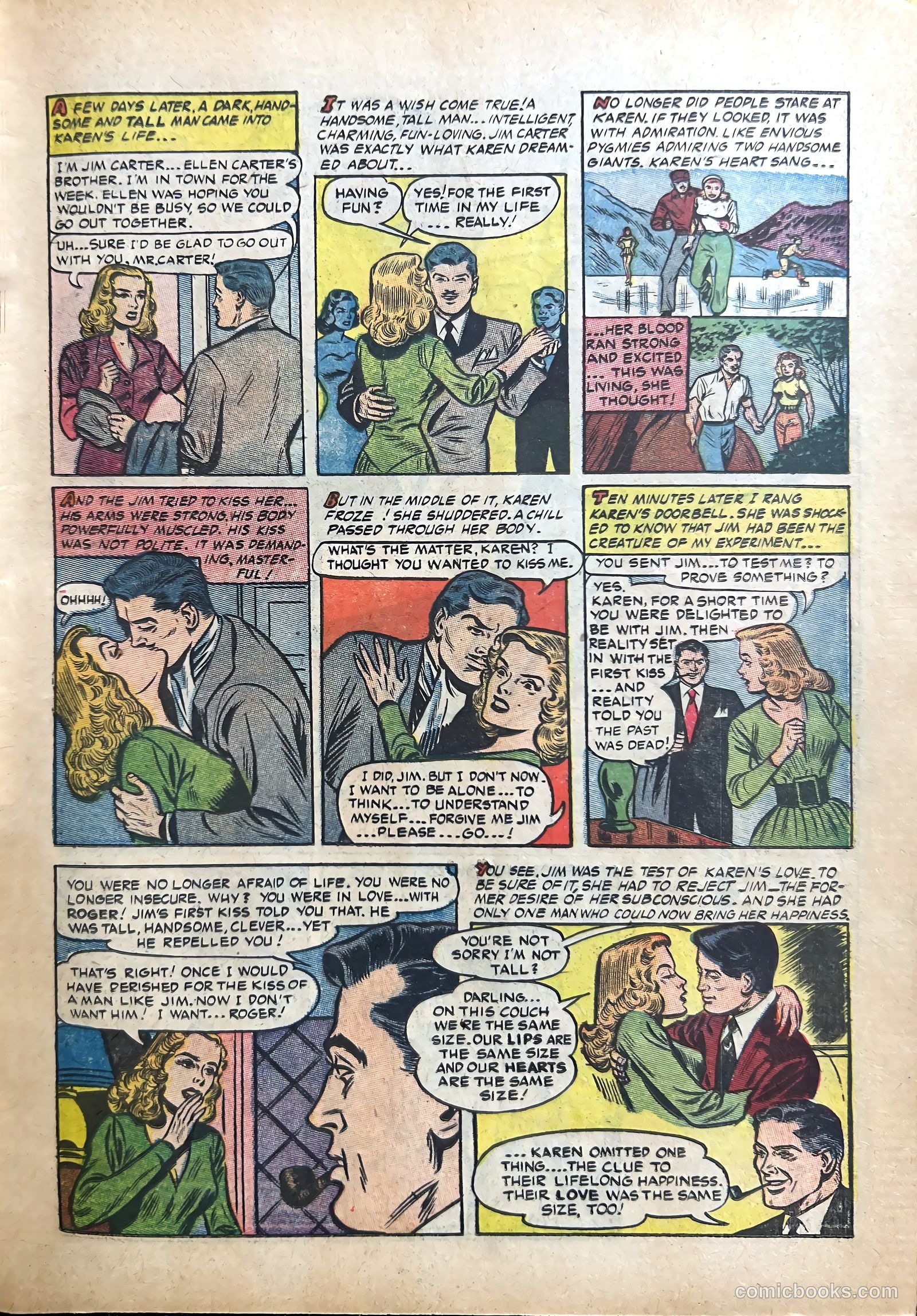 Dr. Anthony King, Hollywood Love Doctor #2 (1953) — page 15 of 36