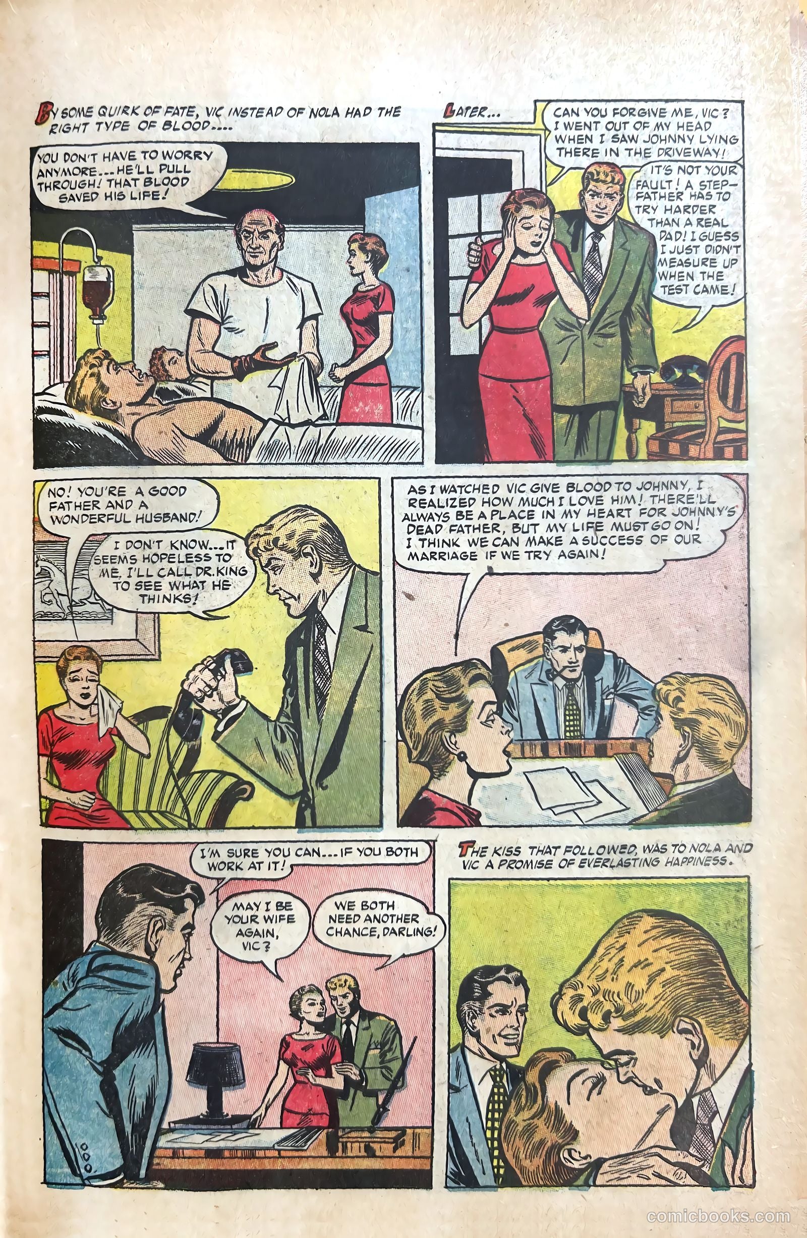 Dr. Anthony King, Hollywood Love Doctor #2 (1953) — page 23 of 36