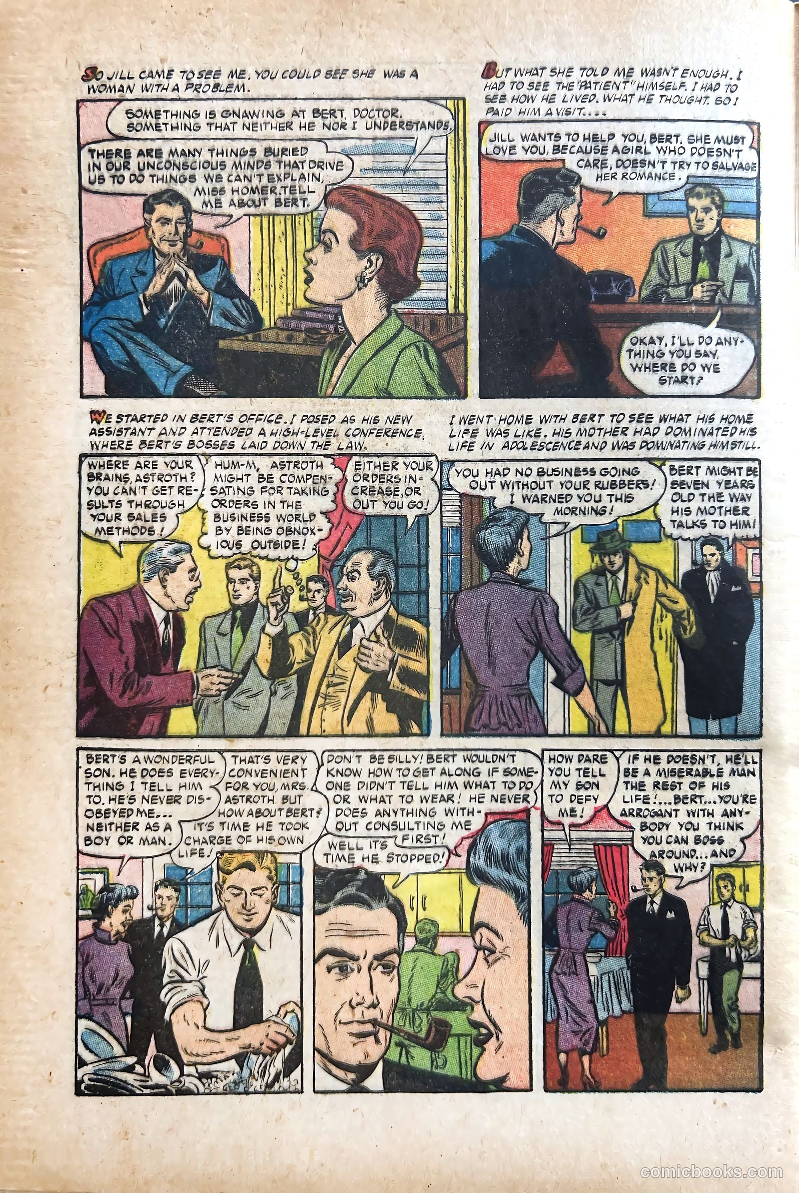 Dr. Anthony King, Hollywood Love Doctor #2 (1953) — page 32 of 36