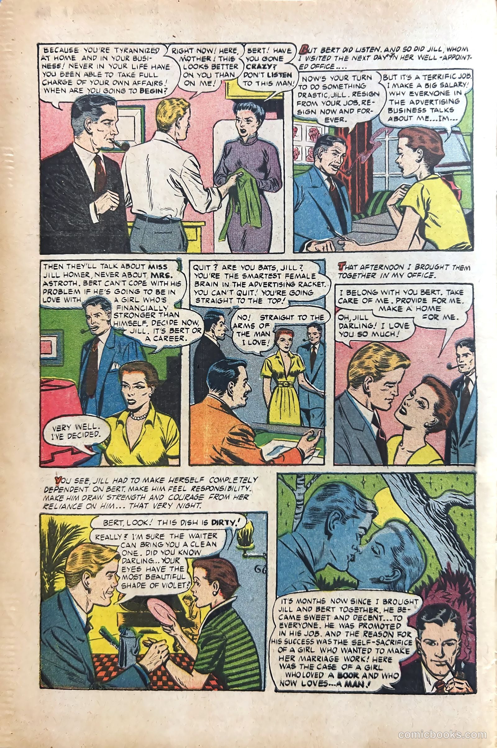 Dr. Anthony King, Hollywood Love Doctor #2 (1953) — page 34 of 36