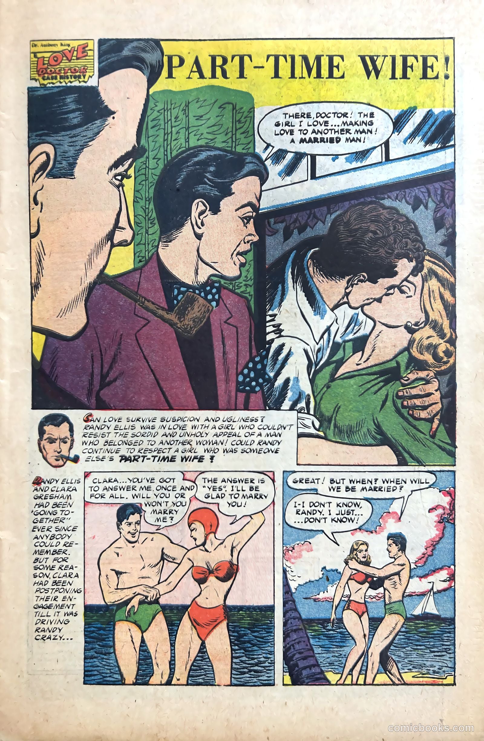 Dr. Anthony King, Hollywood Love Doctor #3 (1953) — page 3 of 36