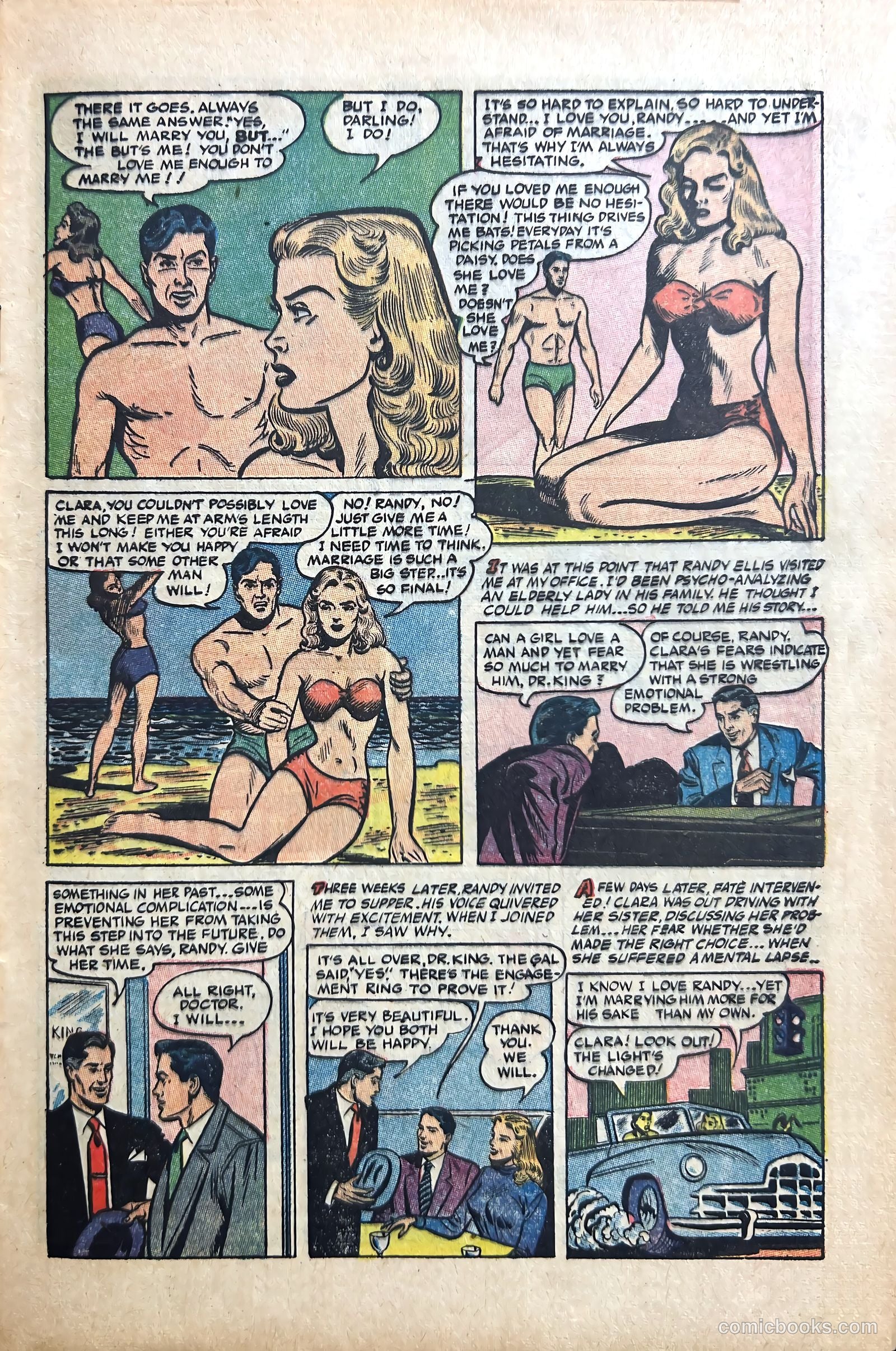 Dr. Anthony King, Hollywood Love Doctor #3 (1953) — page 5 of 36