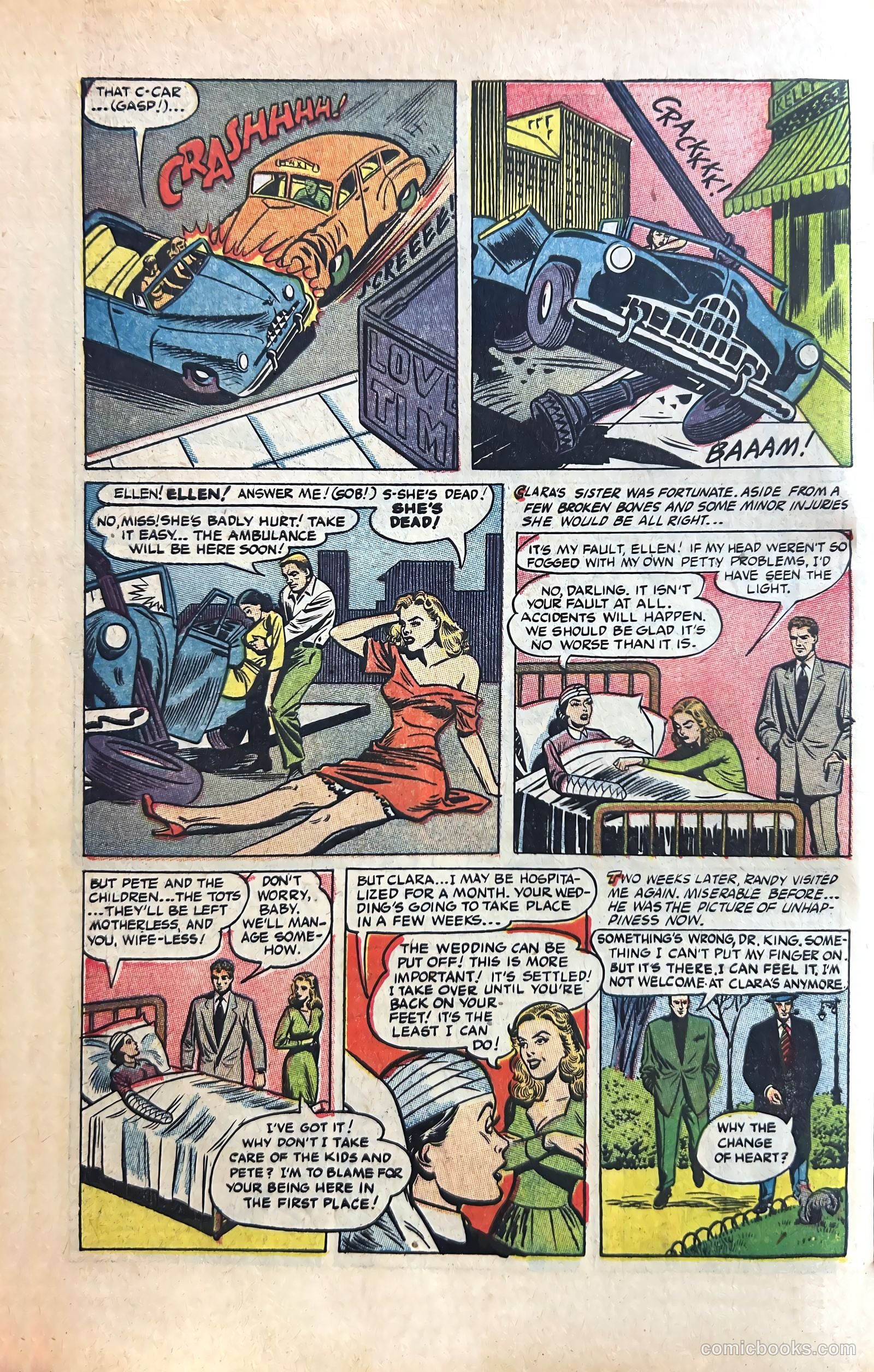 Dr. Anthony King, Hollywood Love Doctor #3 (1953) — page 6 of 36