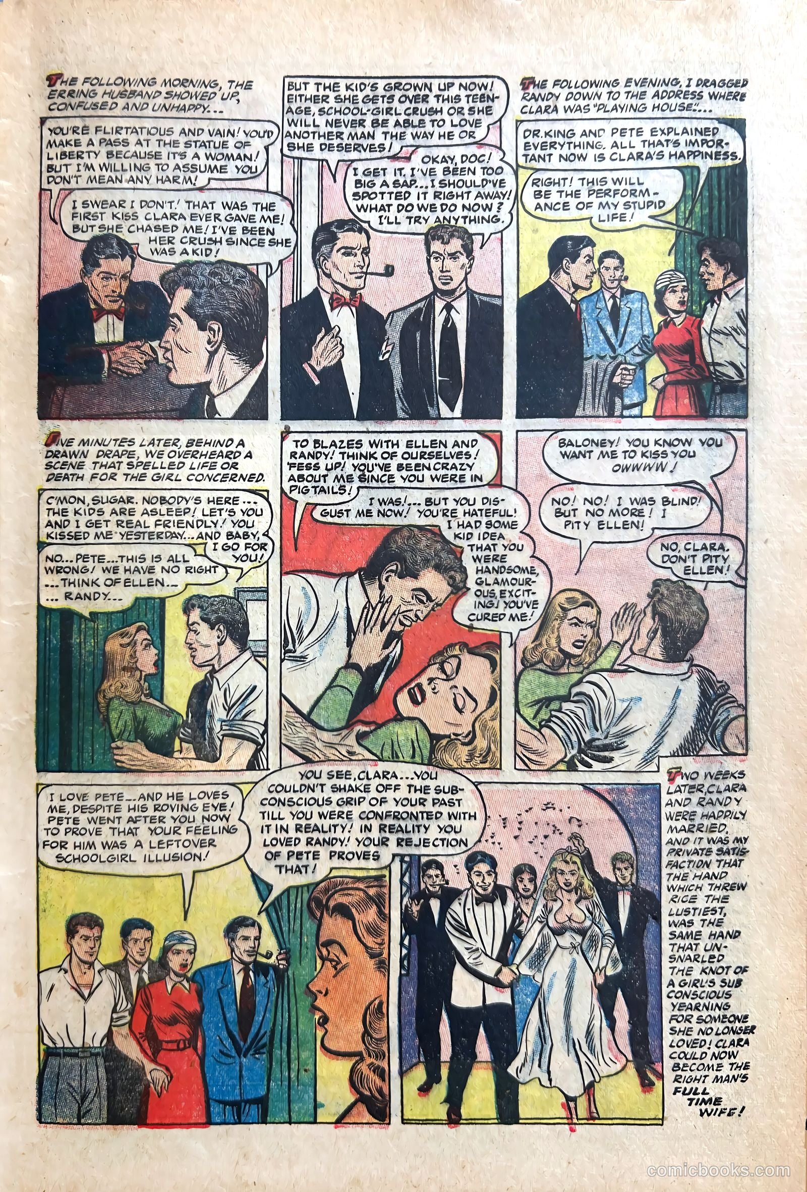 Dr. Anthony King, Hollywood Love Doctor #3 (1953) — page 9 of 36