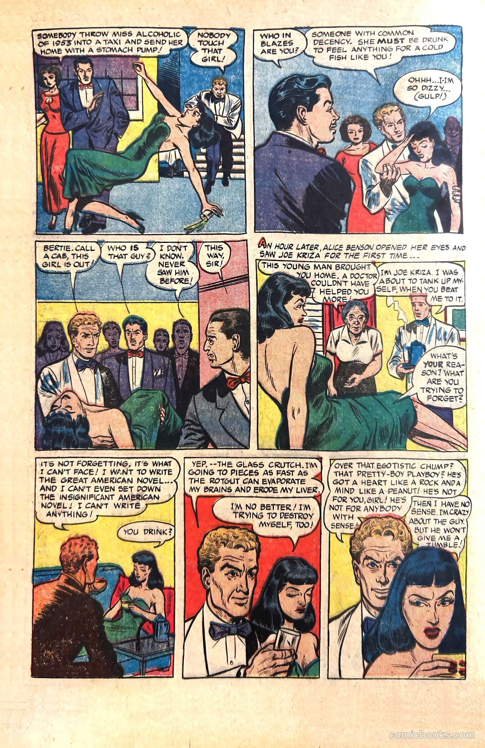 Dr. Anthony King, Hollywood Love Doctor #3 (1953) — page 12 of 36