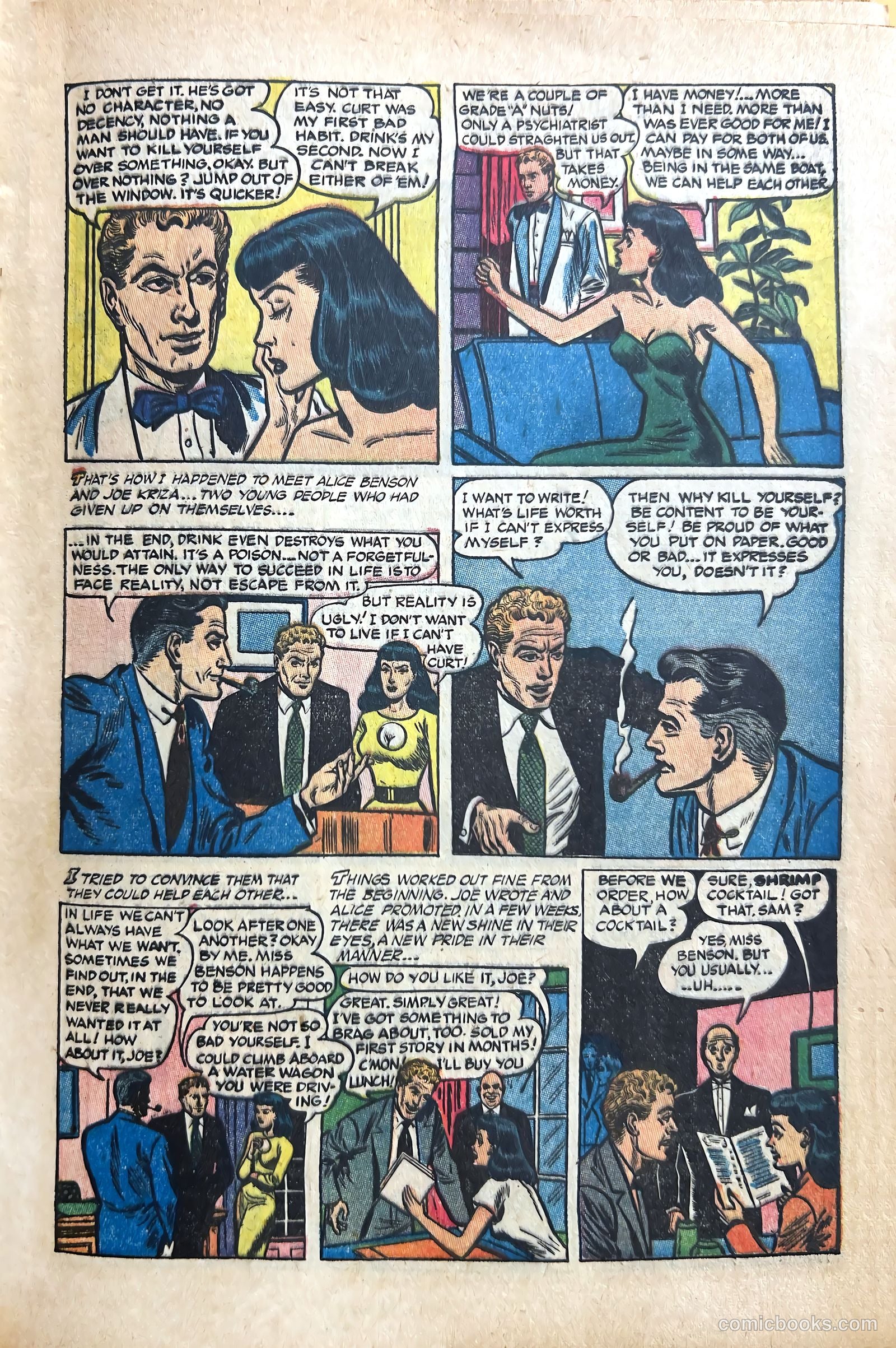 Dr. Anthony King, Hollywood Love Doctor #3 (1953) — page 13 of 36