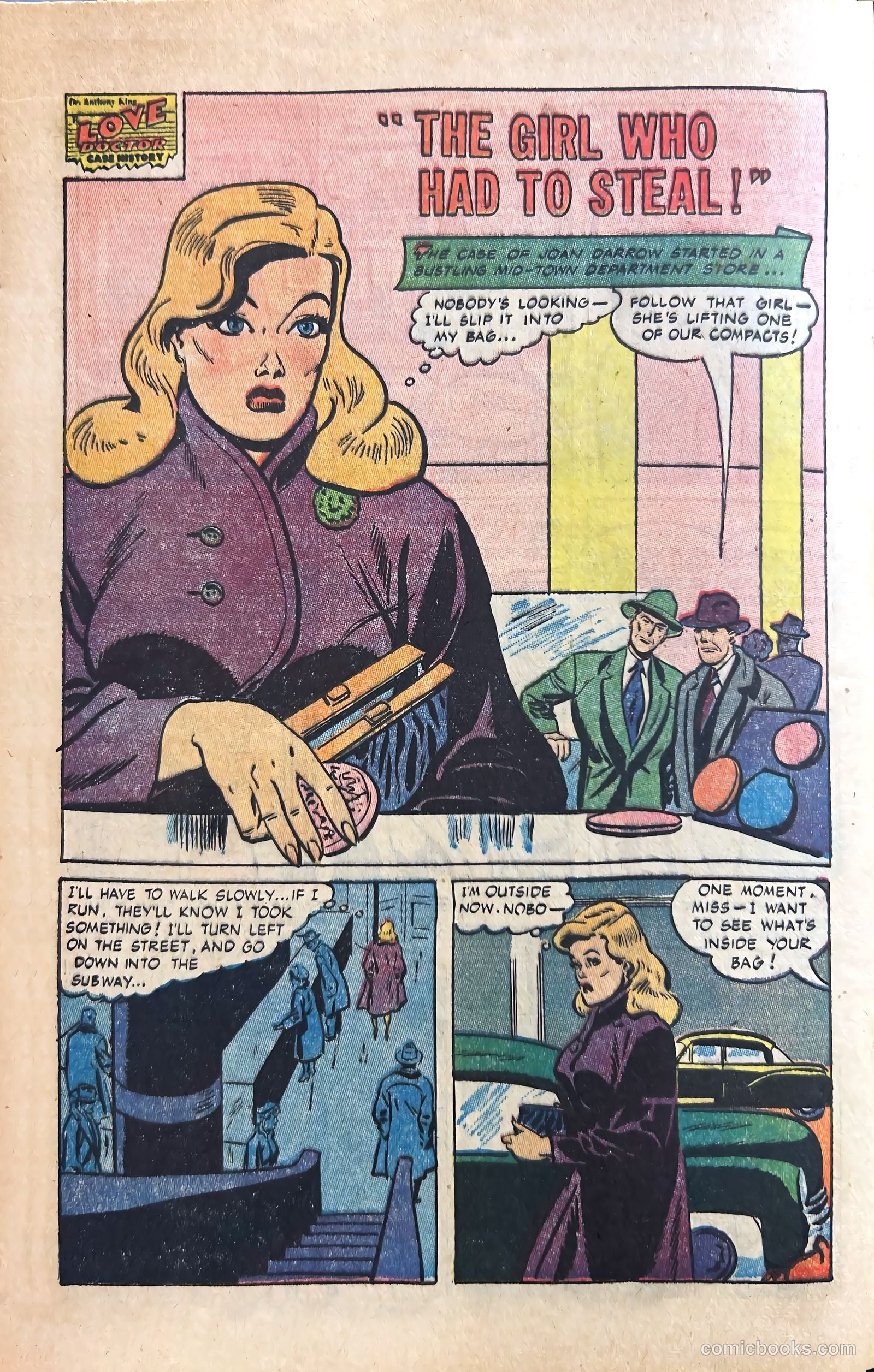 Dr. Anthony King, Hollywood Love Doctor #3 (1953) — page 16 of 36
