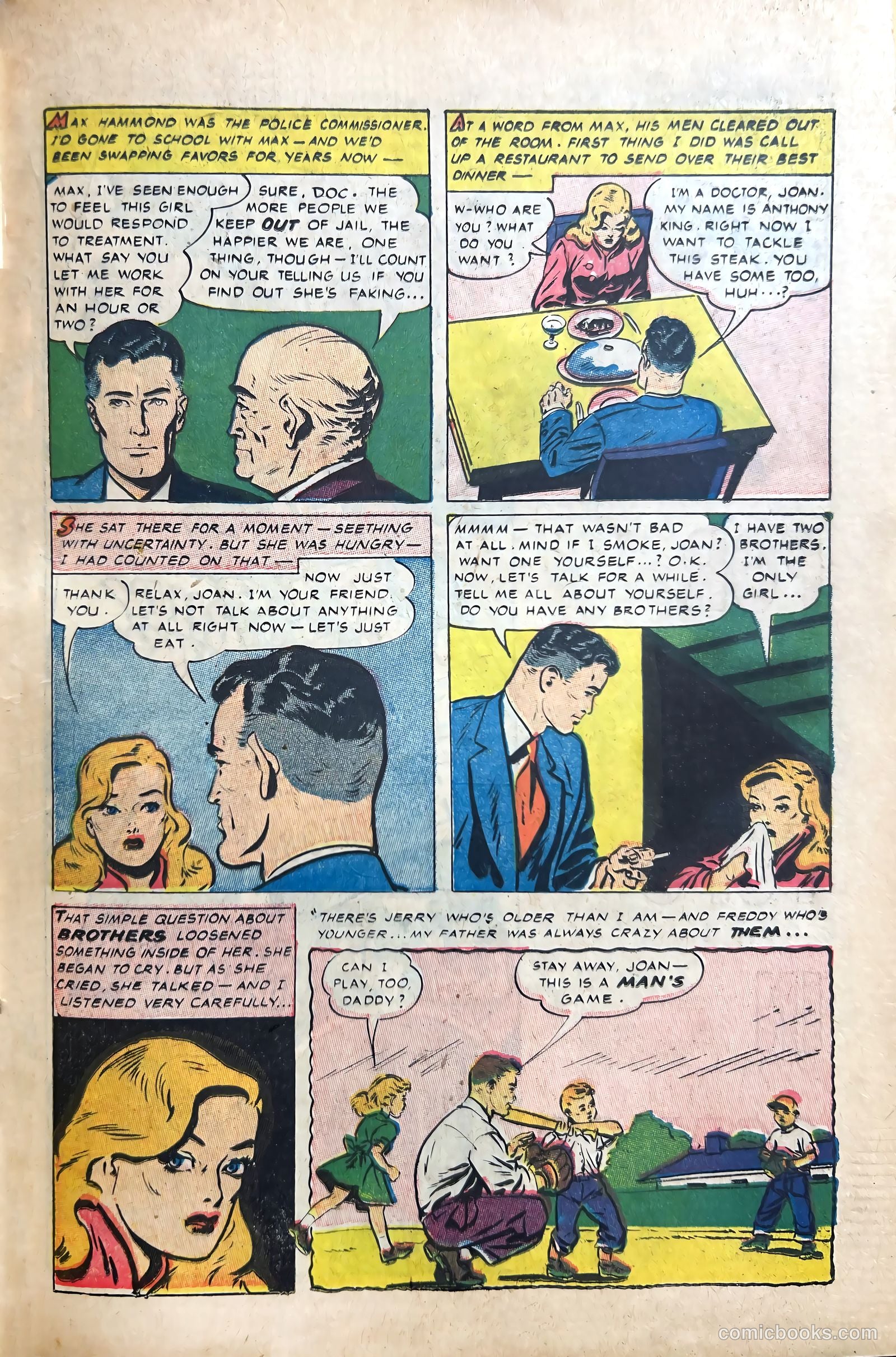 Dr. Anthony King, Hollywood Love Doctor #3 (1953) — page 19 of 36