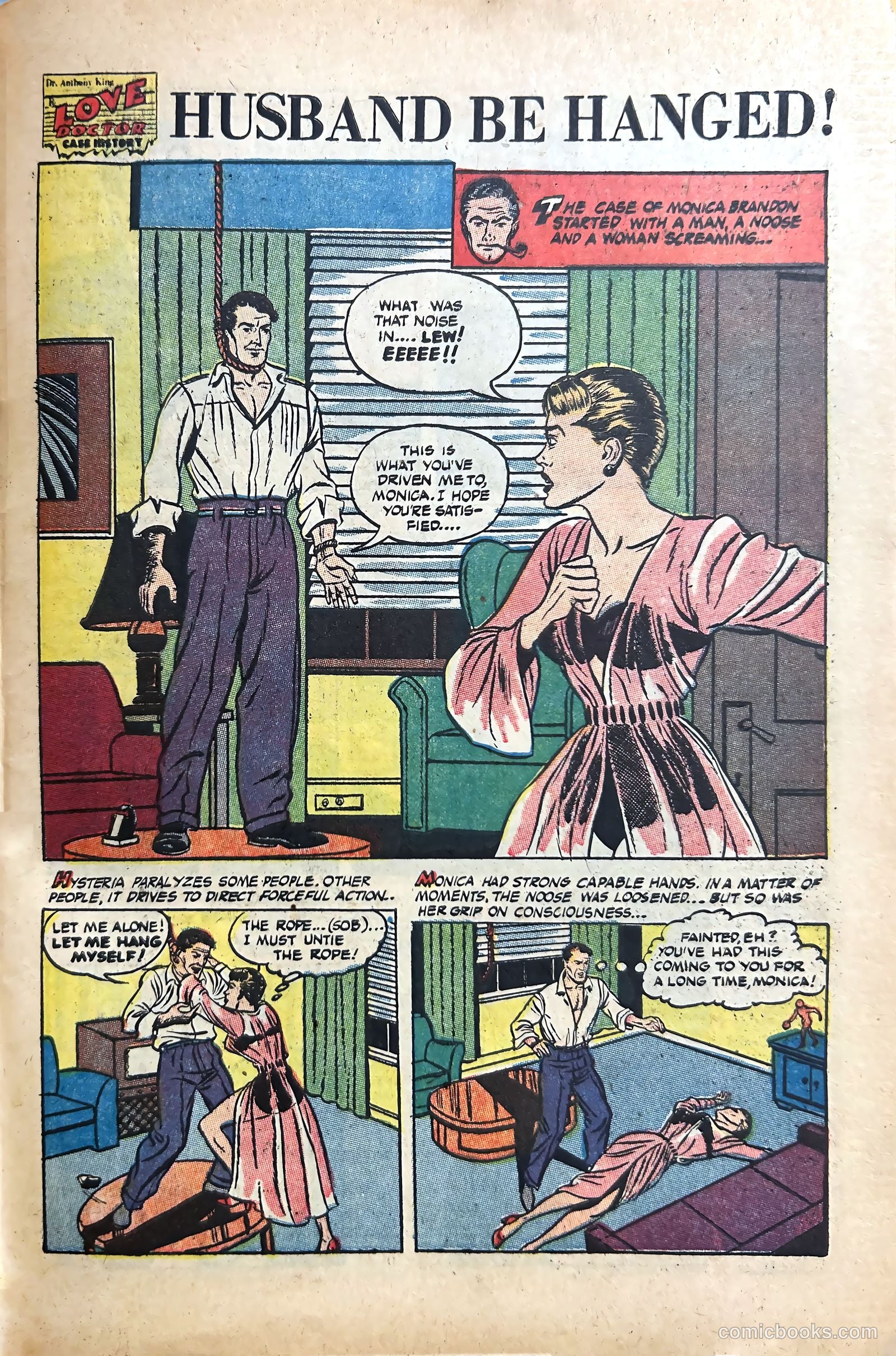 Dr. Anthony King, Hollywood Love Doctor #3 (1953) — page 27 of 36