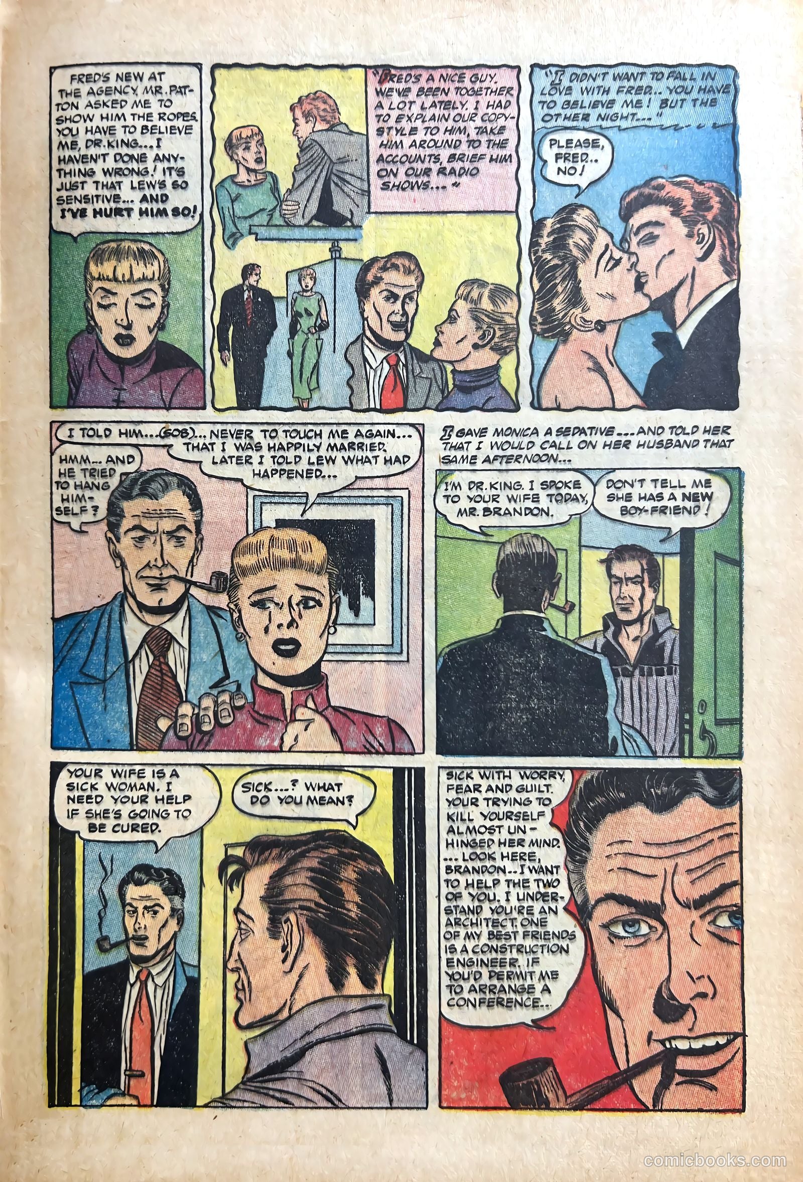 Dr. Anthony King, Hollywood Love Doctor #3 (1953) — page 29 of 36