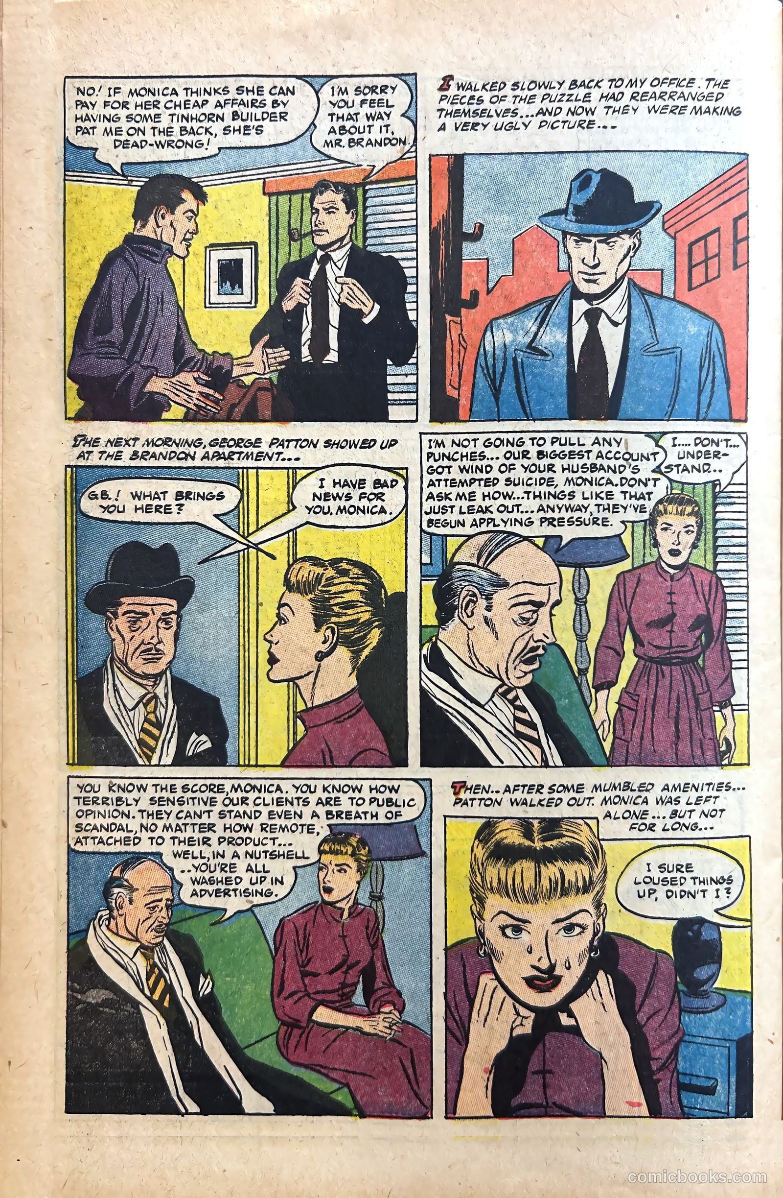 Dr. Anthony King, Hollywood Love Doctor #3 (1953) — page 30 of 36