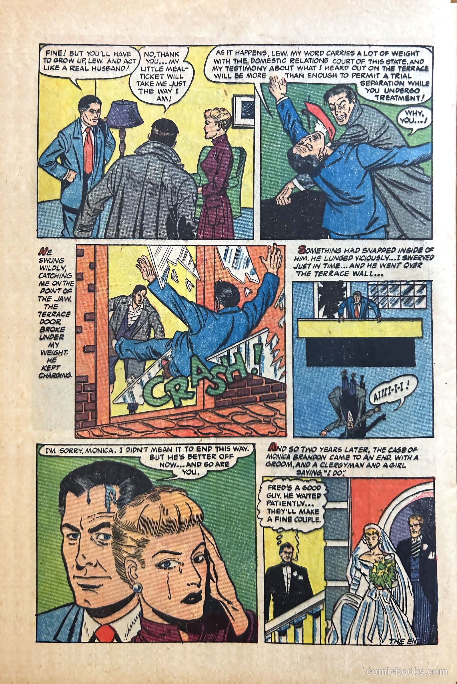 Dr. Anthony King, Hollywood Love Doctor #3 (1953) — page 32 of 36