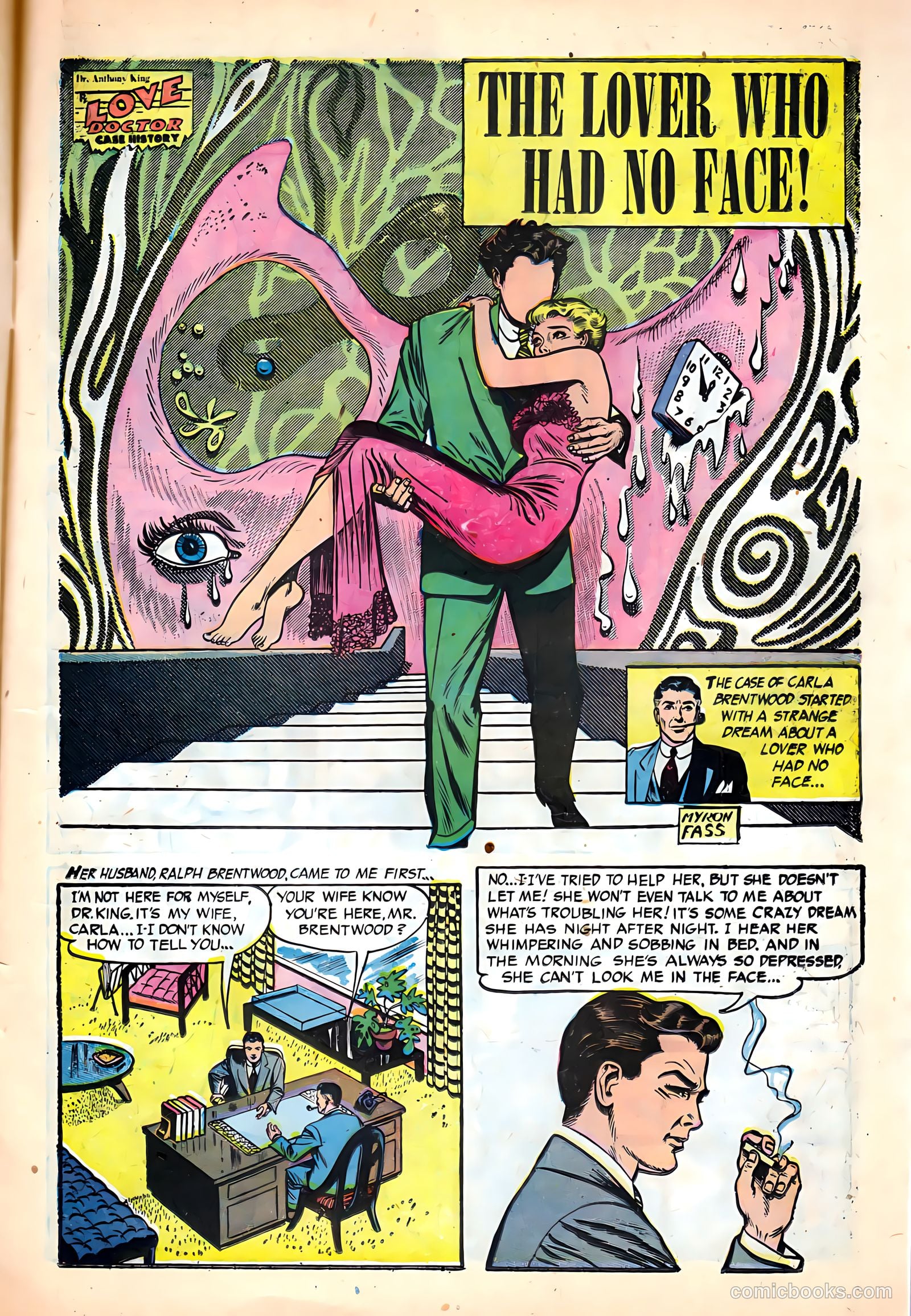 Dr. Anthony King, Hollywood Love Doctor #4 (1954) — page 11 of 36
