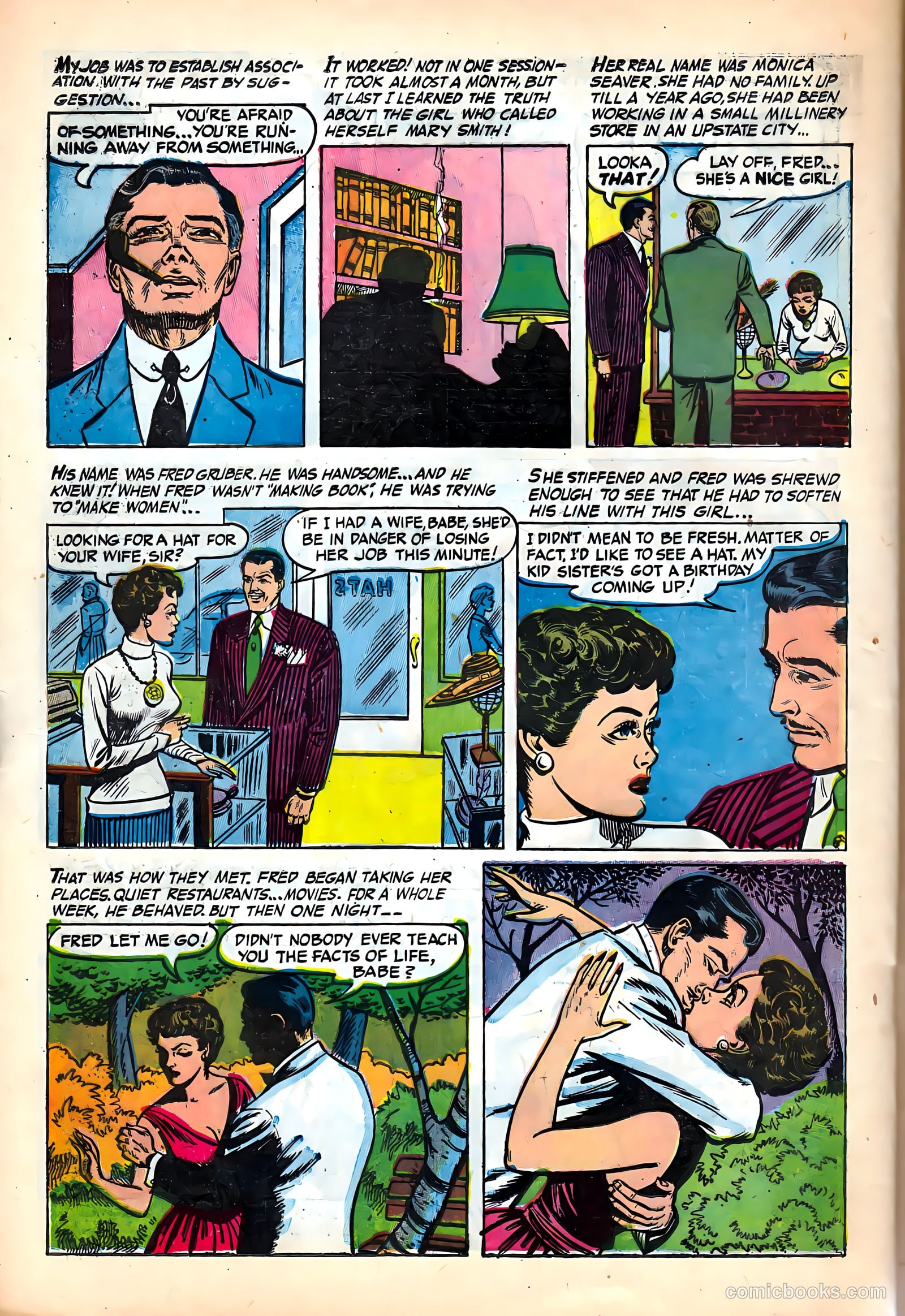Dr. Anthony King, Hollywood Love Doctor #4 (1954) — page 22 of 36