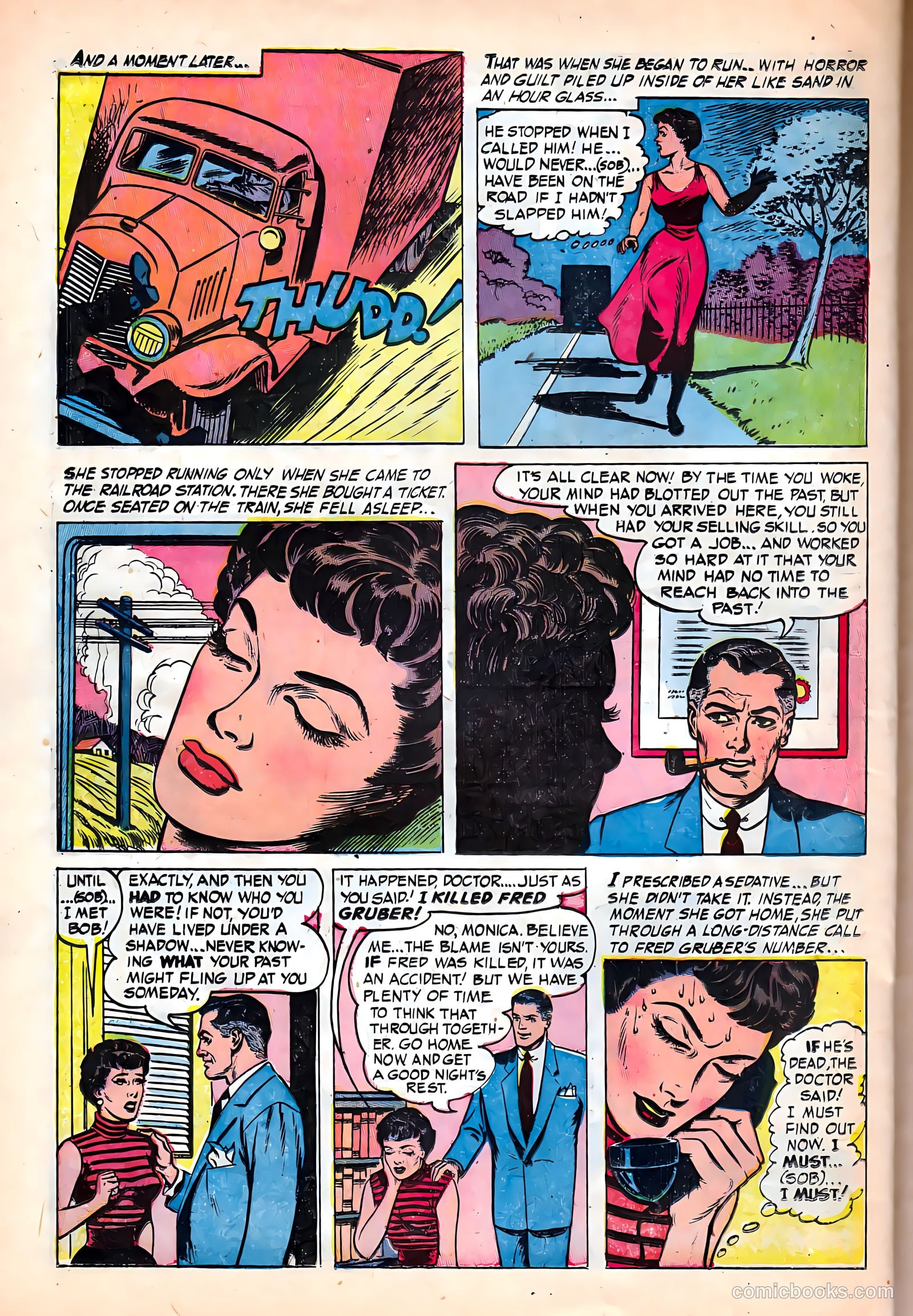 Dr. Anthony King, Hollywood Love Doctor #4 (1954) — page 24 of 36