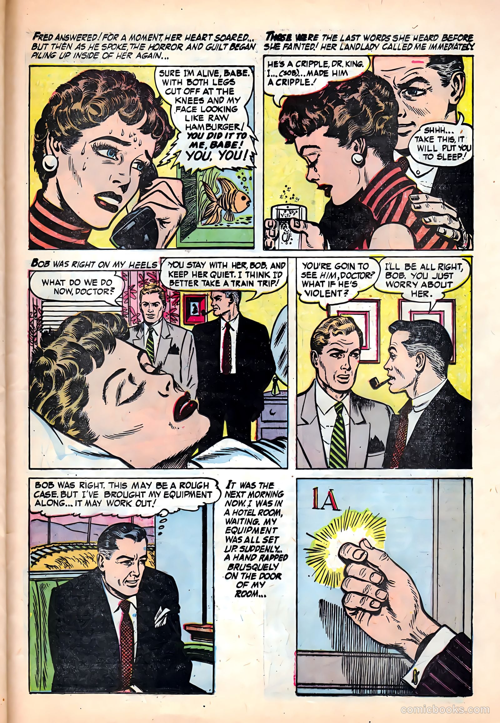 Dr. Anthony King, Hollywood Love Doctor #4 (1954) — page 25 of 36