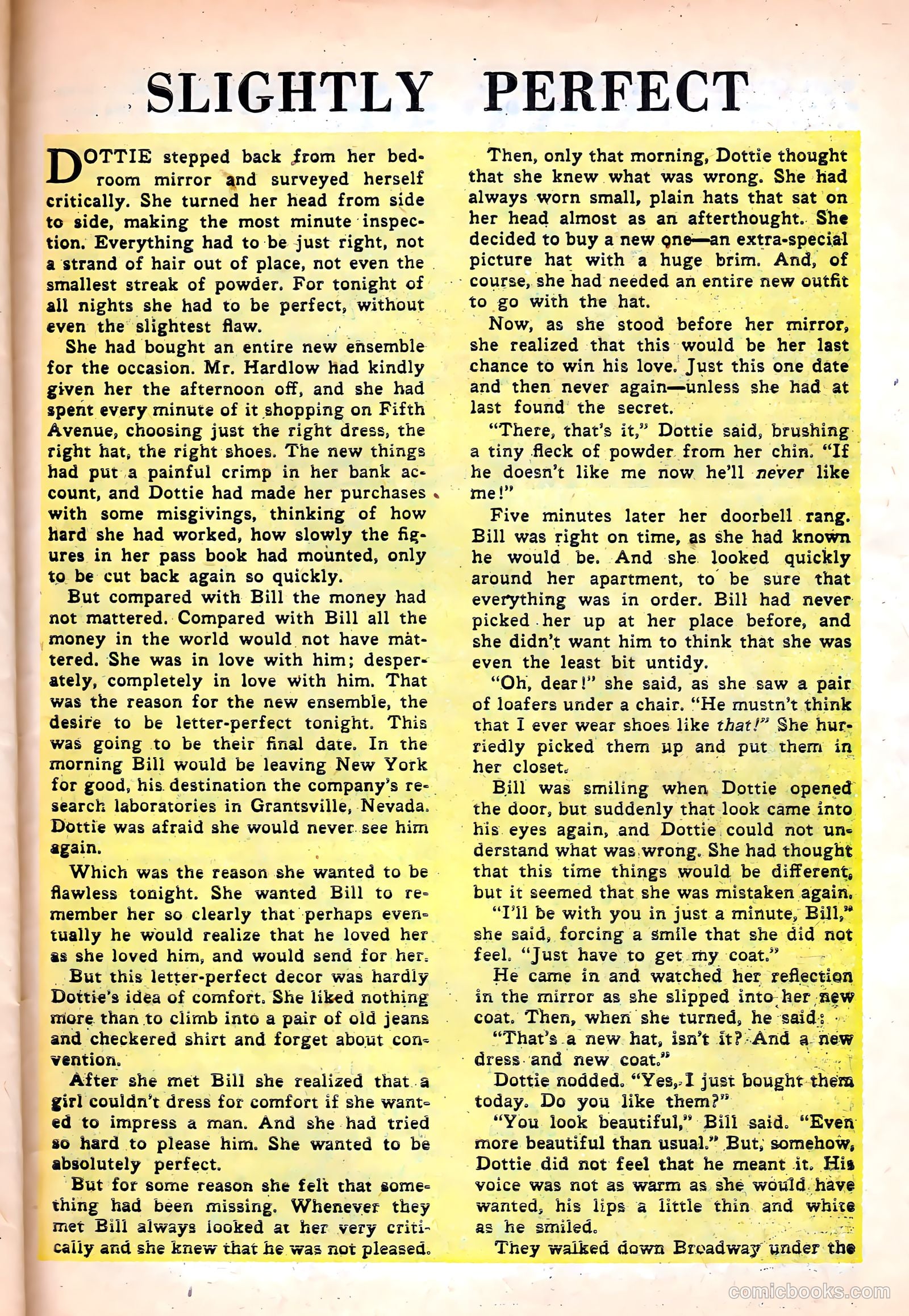 Dr. Anthony King, Hollywood Love Doctor #4 (1954) — page 27 of 36