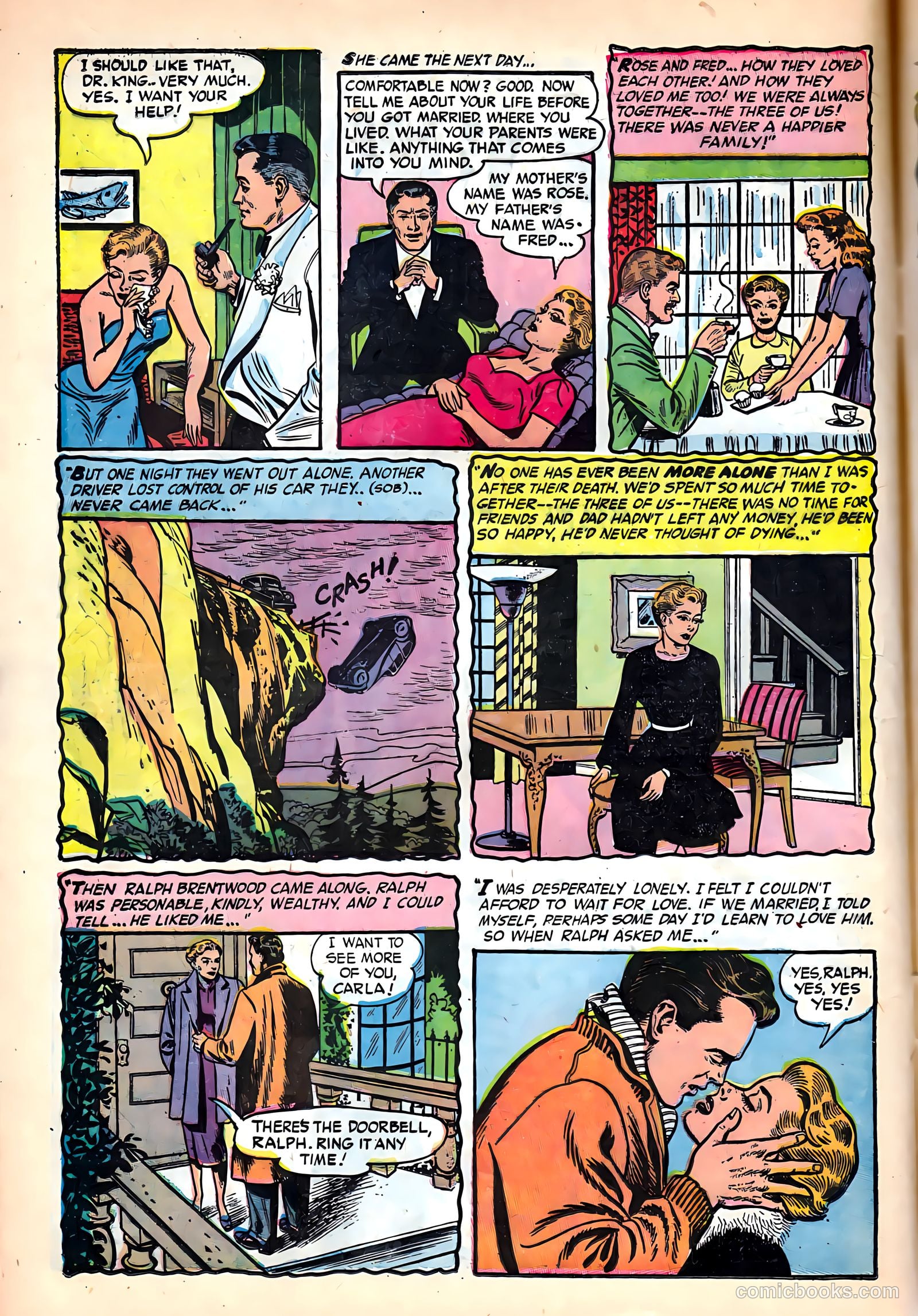Dr. Anthony King, Love Doctor #4 (1954) — page 14 of 37