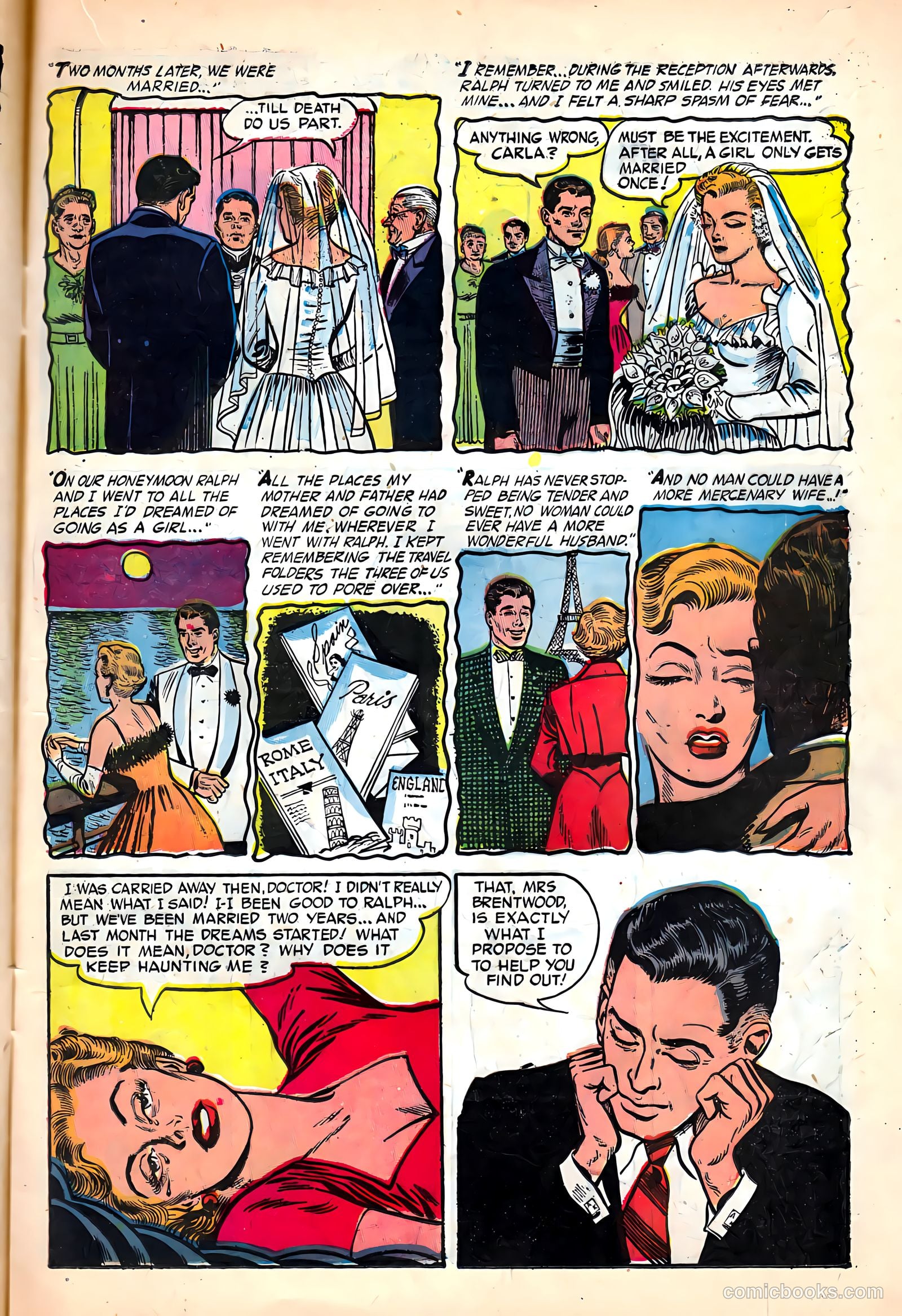 Dr. Anthony King, Love Doctor #4 (1954) — page 15 of 37
