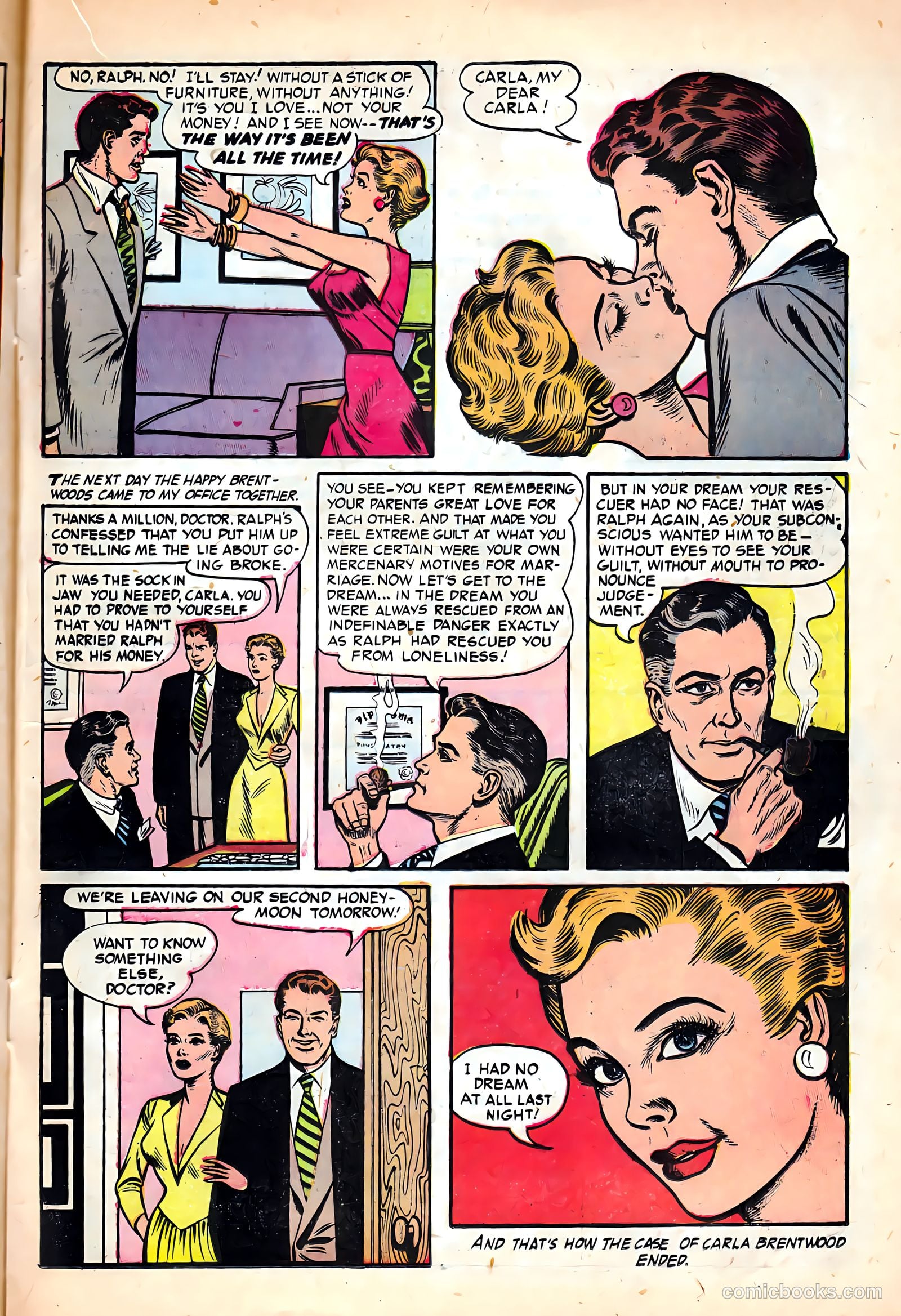Dr. Anthony King, Love Doctor #4 (1954) — page 17 of 37