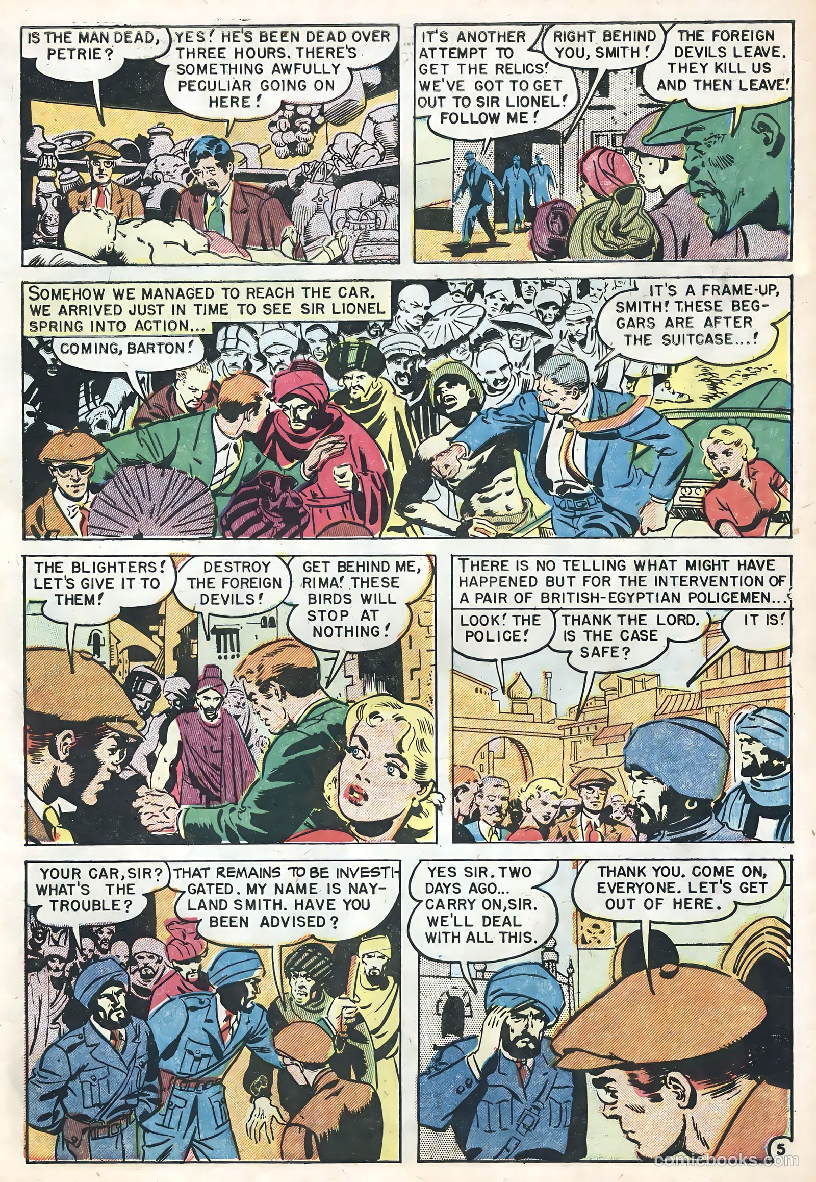 Dr. Fu Manchu #1 (1958) — page 7 of 36