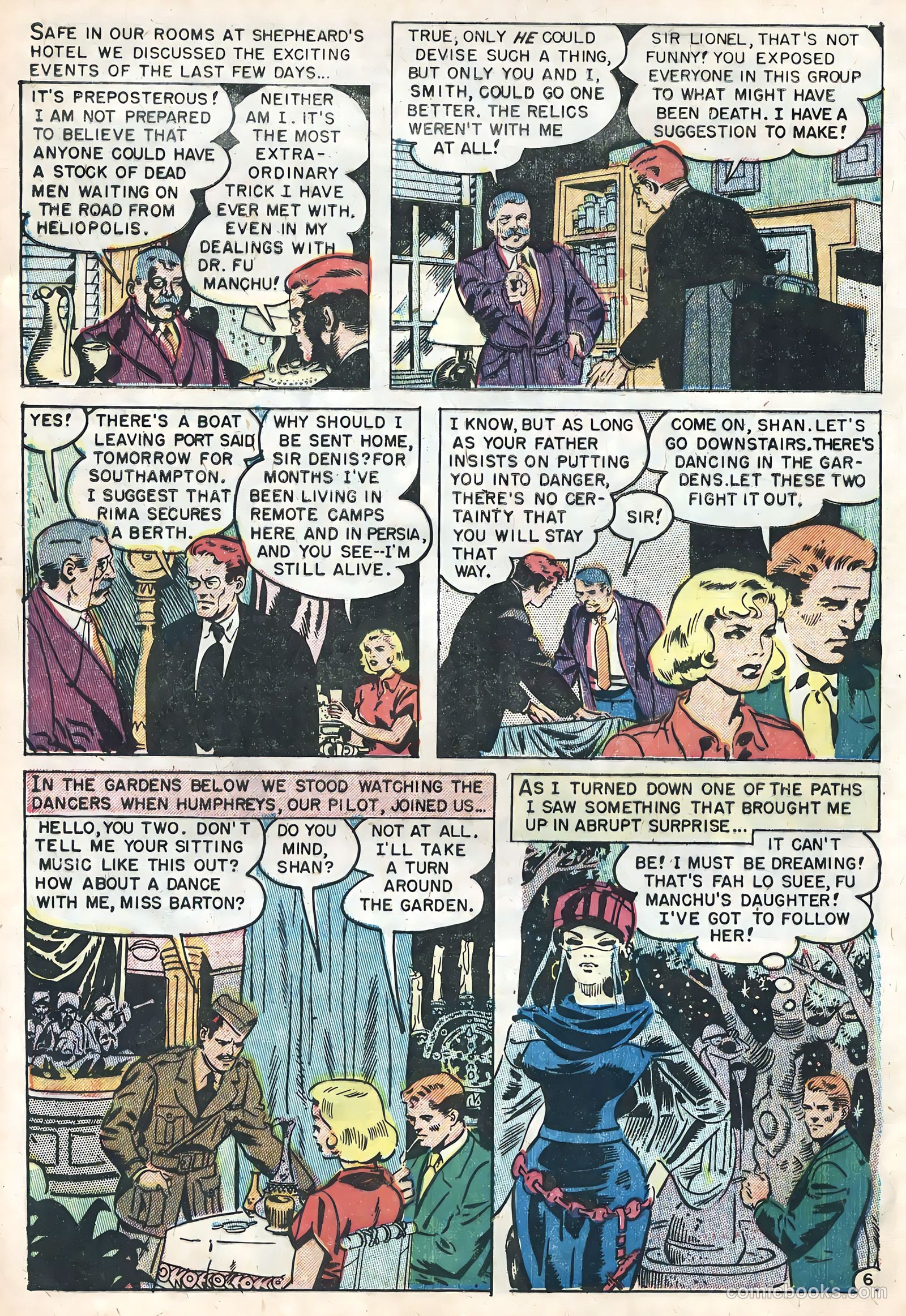 Dr. Fu Manchu #1 (1958) — page 8 of 36