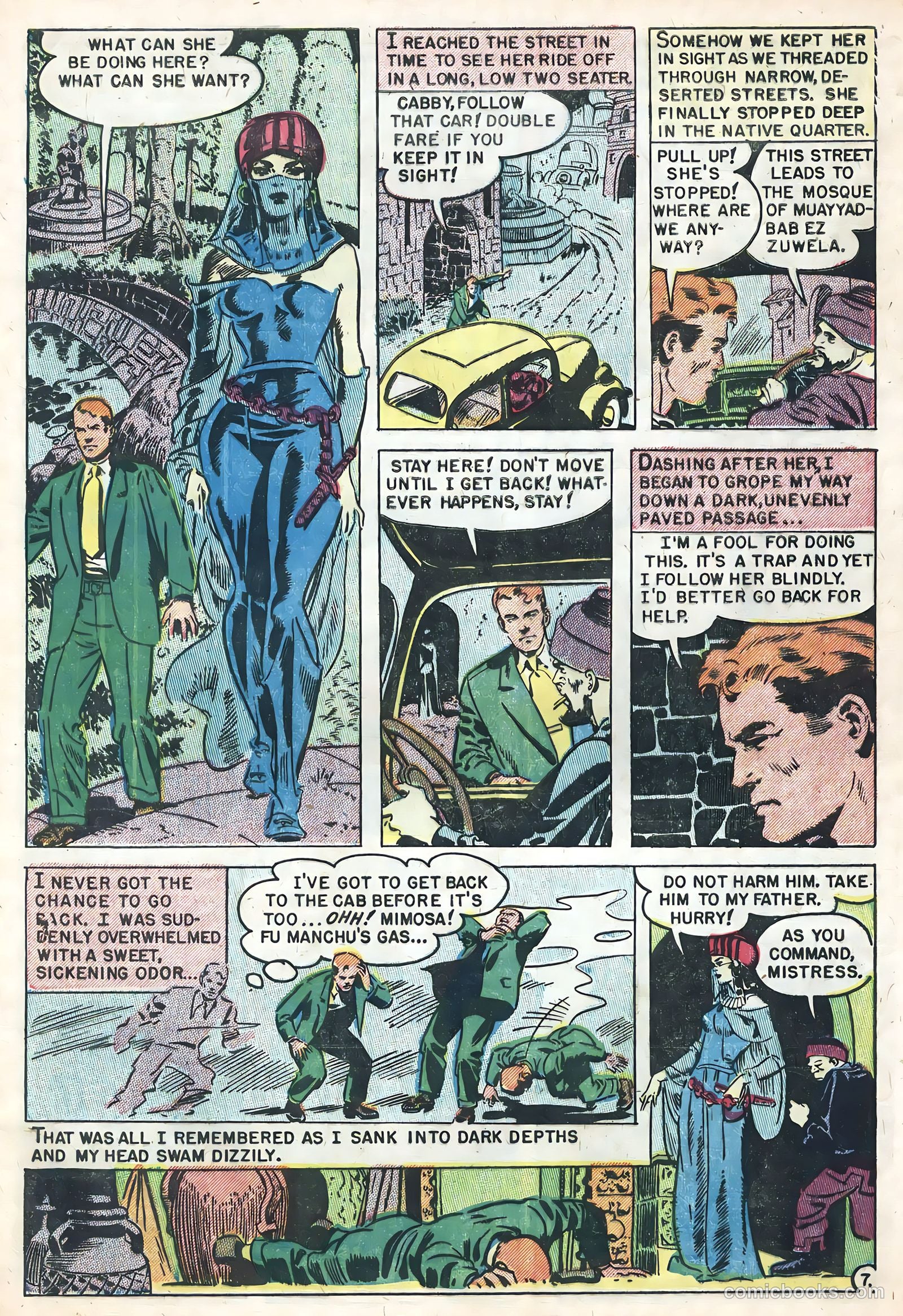 Dr. Fu Manchu #1 (1958) — page 9 of 36